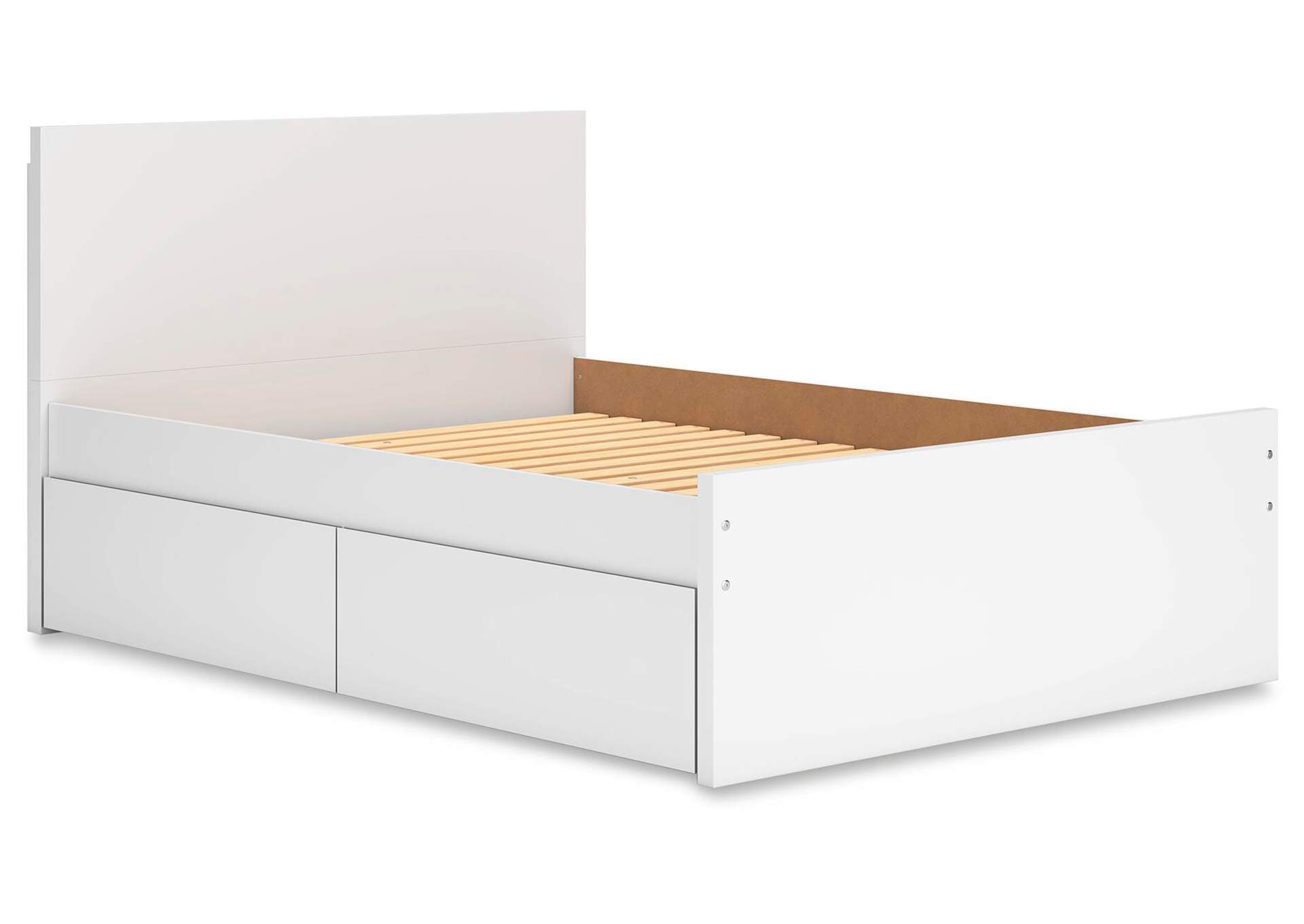 Onita Full Panel Platform Bed with 2 Side Storage image 4