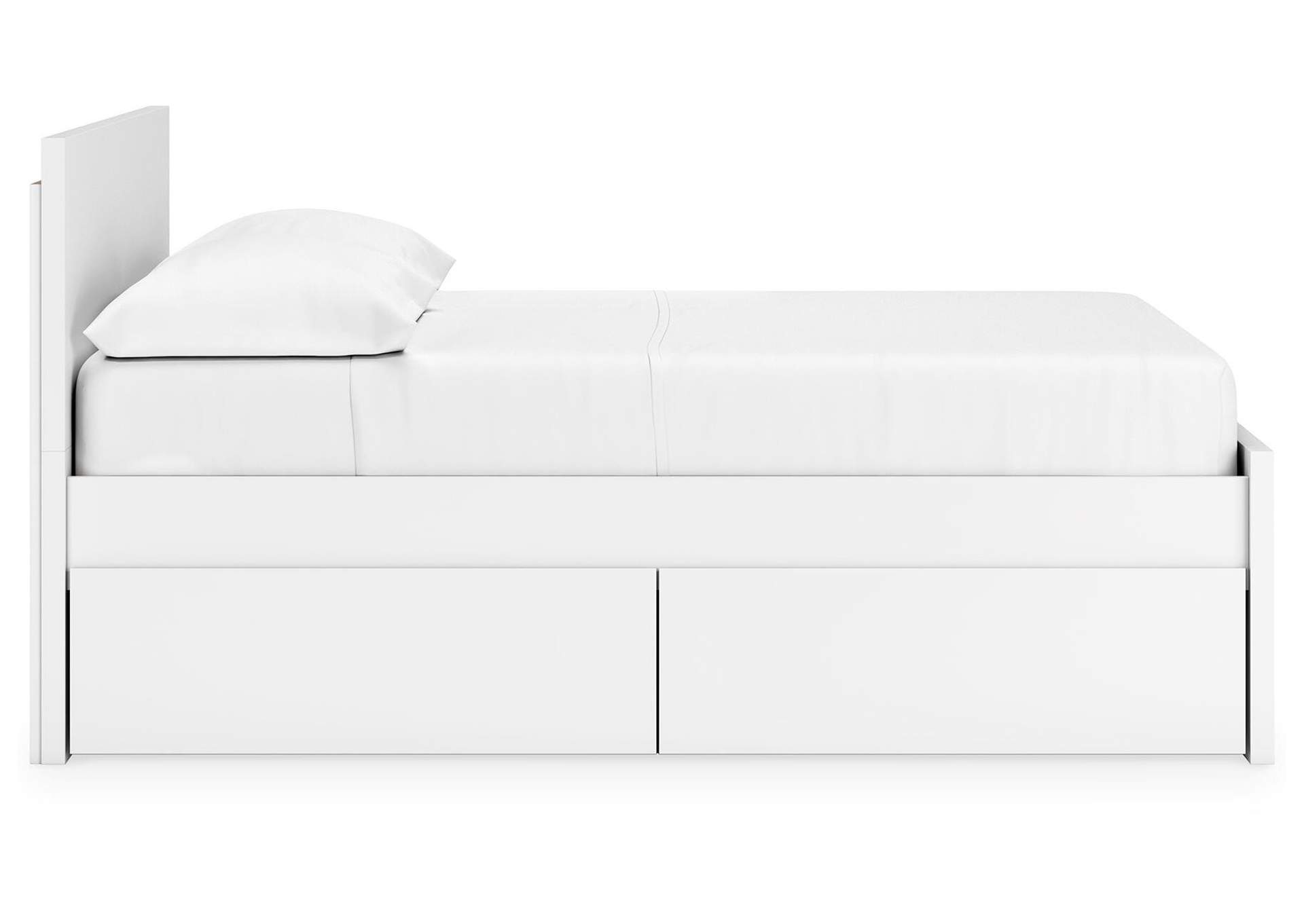 Onita Full Panel Platform Bed with 2 Side Storage image 10
