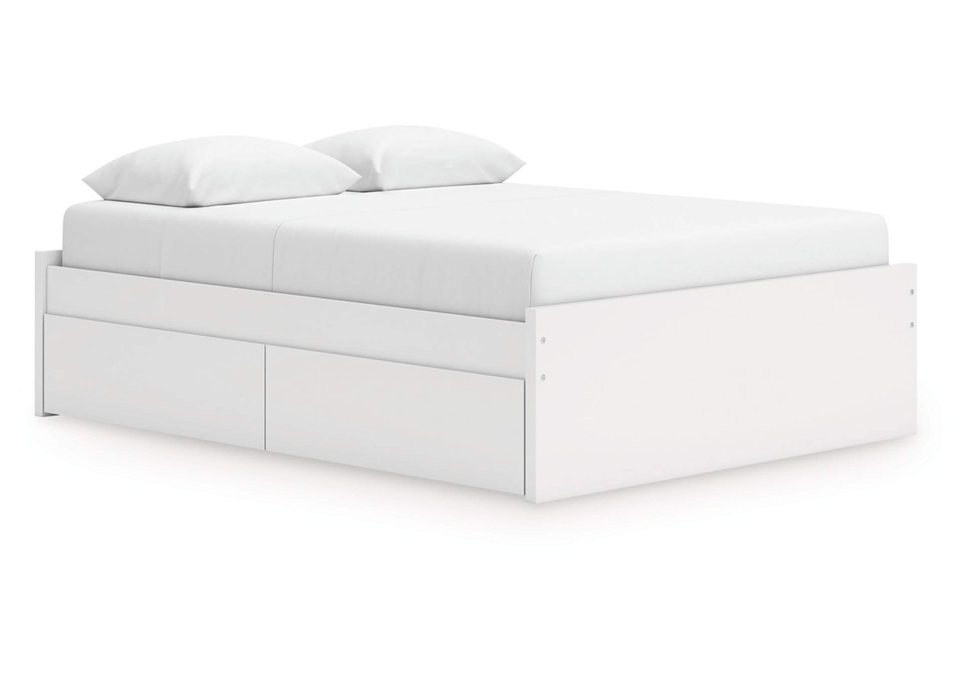 Onita Queen Platform Bed with 1 Side Storage image 1
