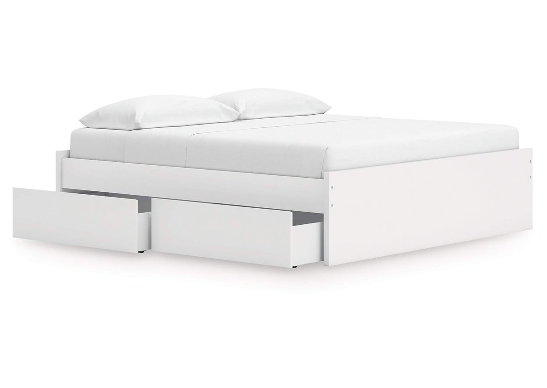 Onita King Platform Bed with 1 Side Storage image 5