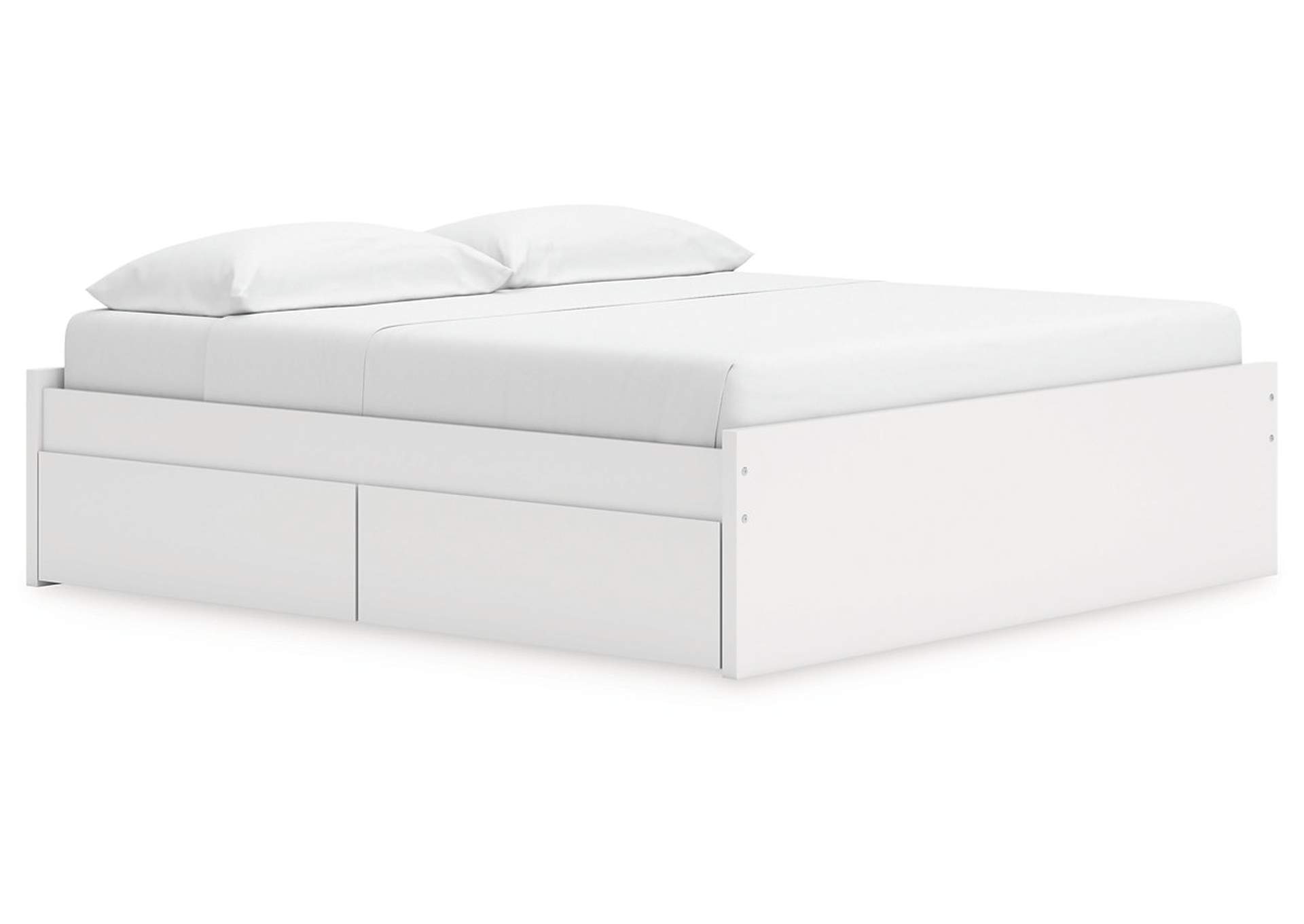 Onita King Platform Bed with 2 Side Storage image 1