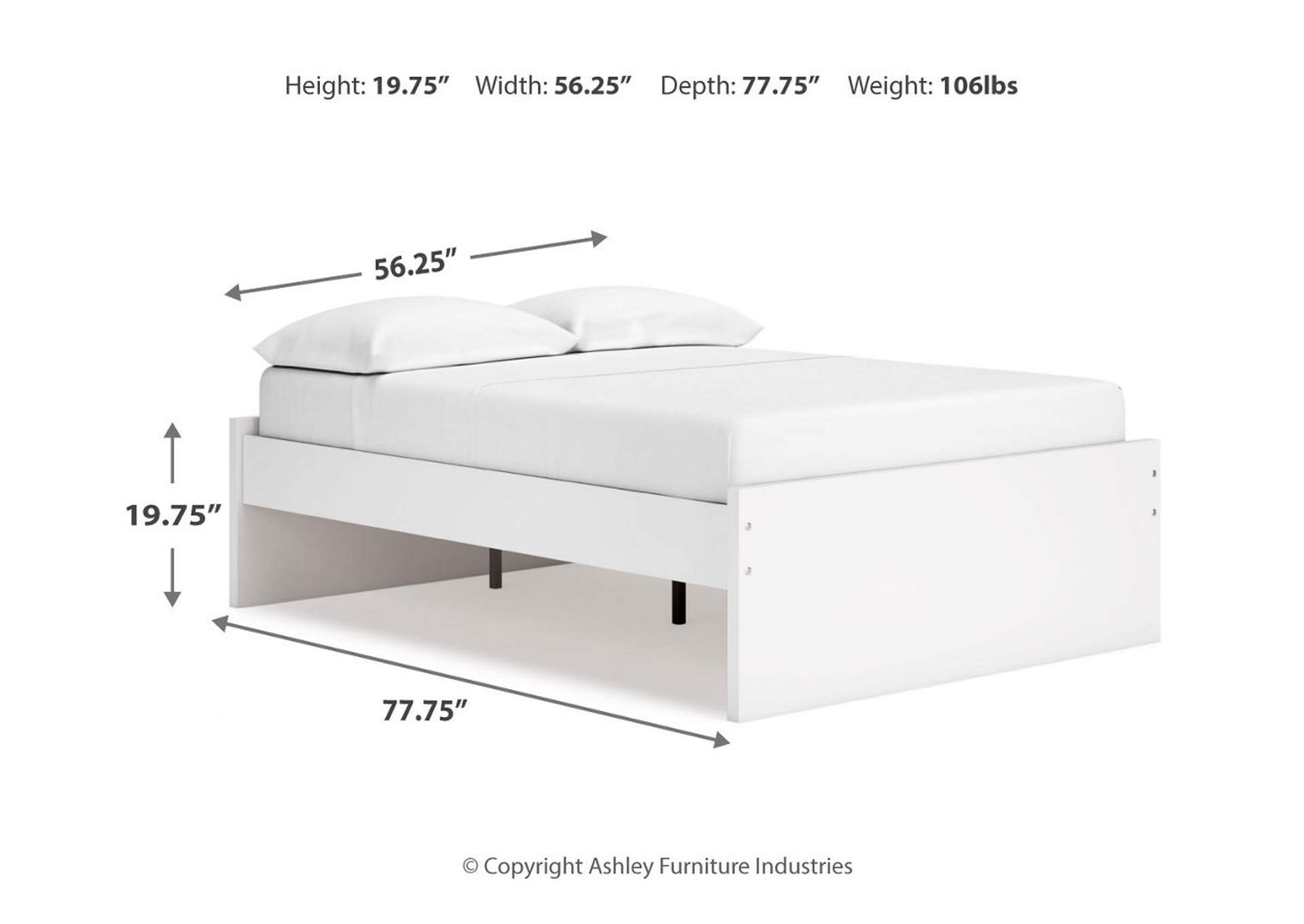 Onita Full Platform Bed image 10