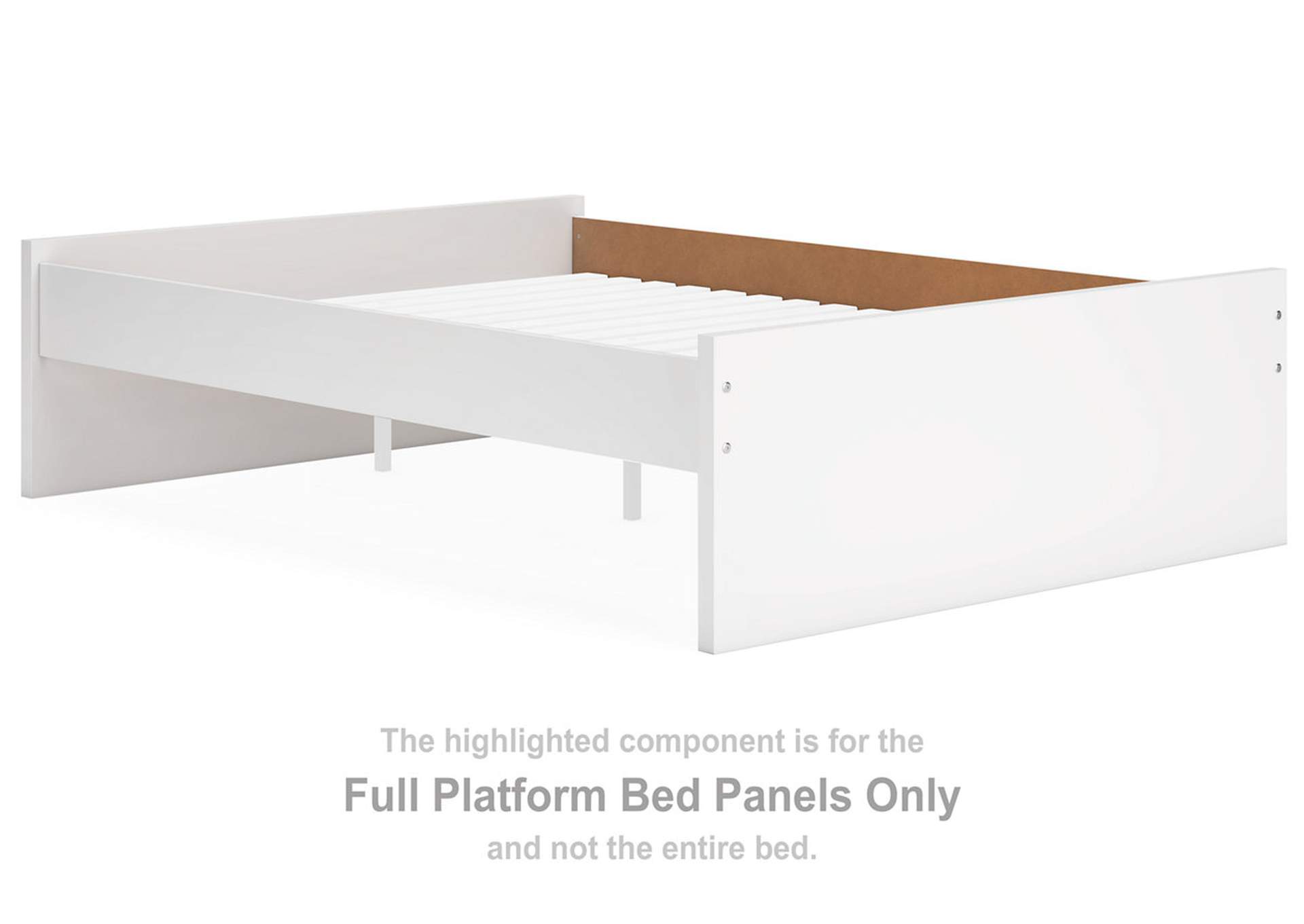 Onita Full Panel Platform Bed with 1 Side Storage image 14