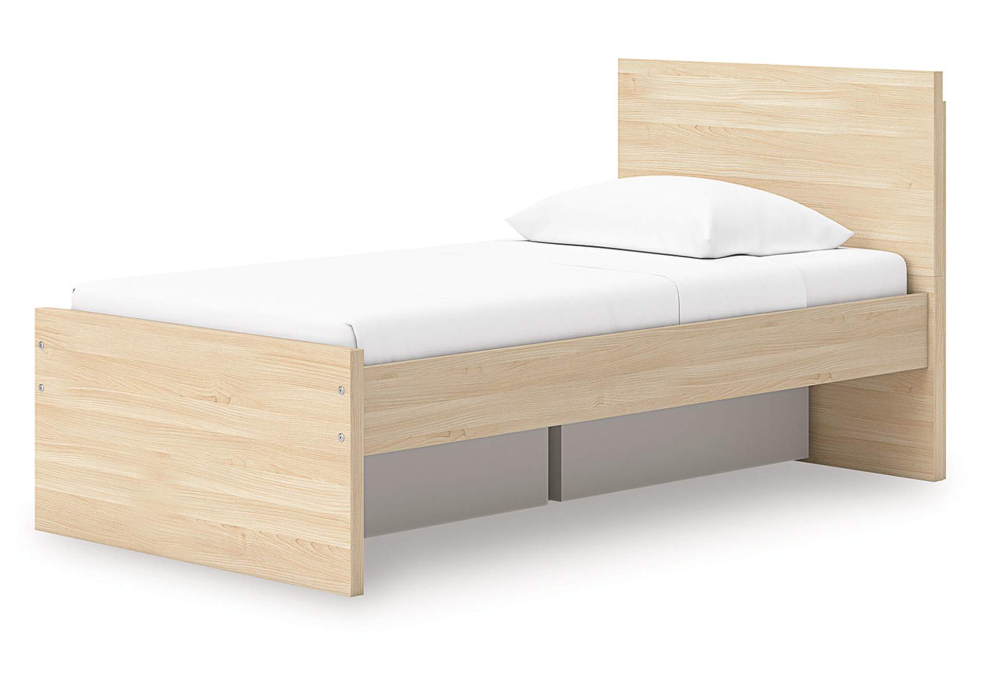 Onita Twin Panel Platform Bed with 1 Side Storage image 6