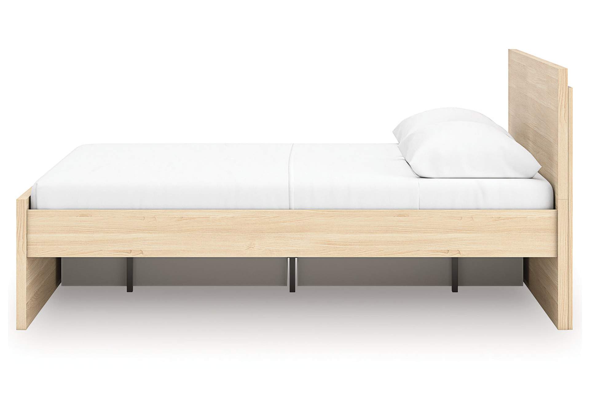 Onita Queen Panel Platform Bed with 1 Side Storage image 9