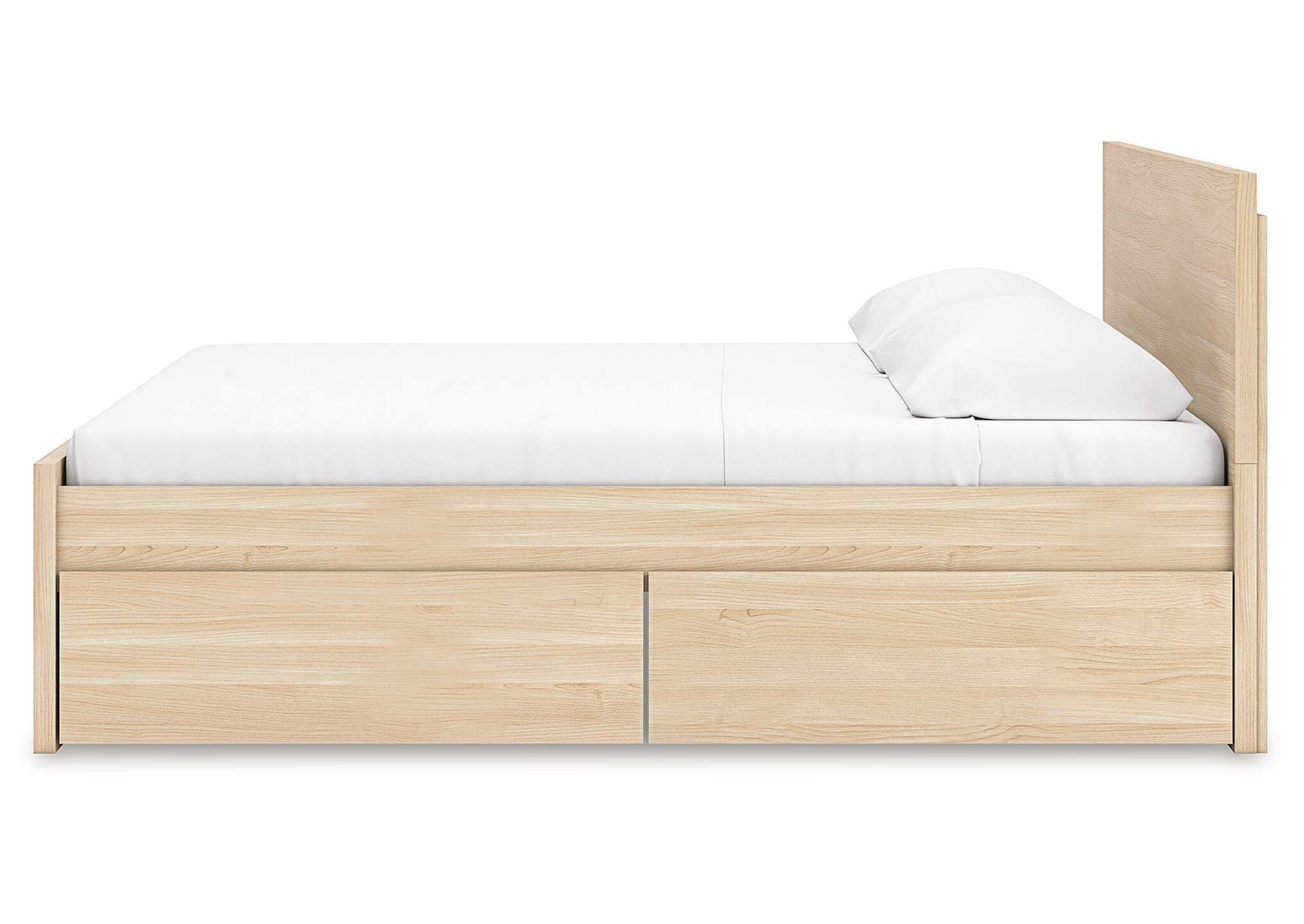 Onita Queen Panel Platform Bed with 2 Side Storage image 13