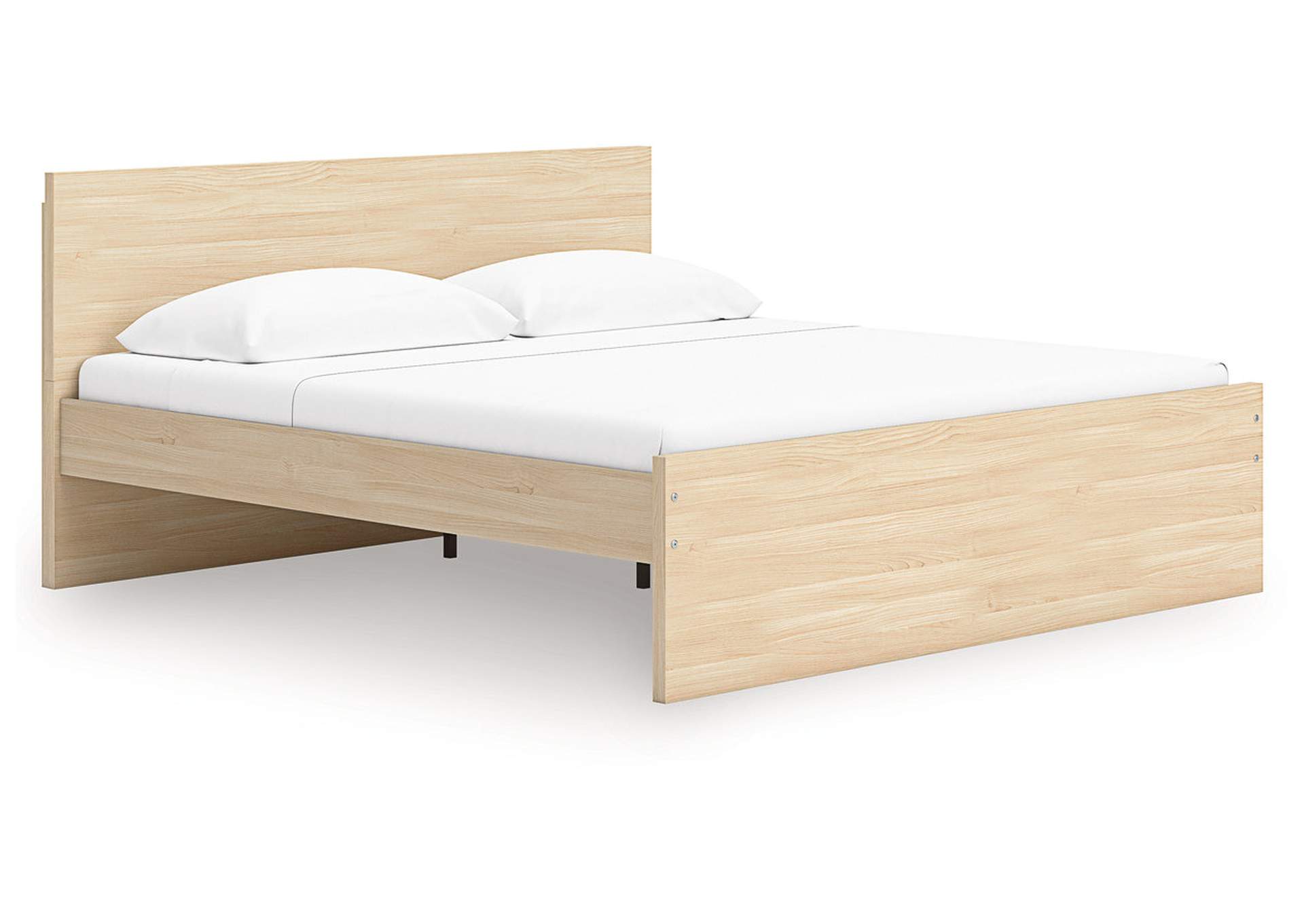Onita Queen Panel Platform Bed with 2 Side Storage image 1