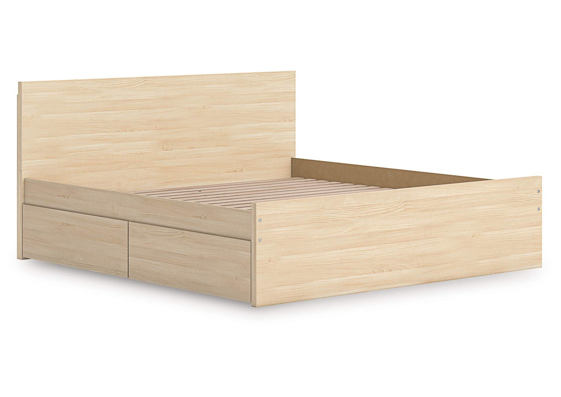 Onita King Panel Platform Bed with Storage image 4
