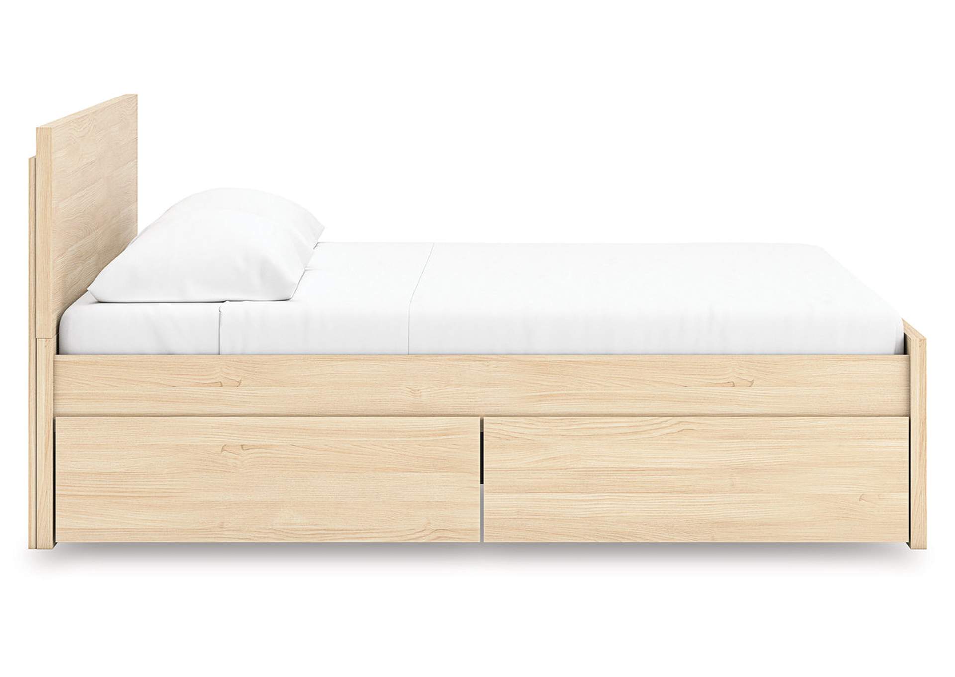 Onita King Panel Platform Bed with Storage image 7