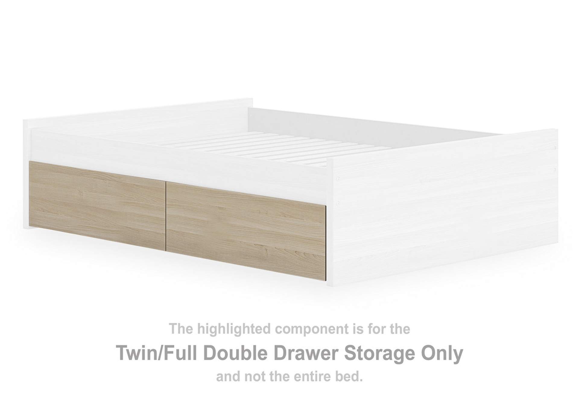 Onita Full Panel Platform Bed with 1 Side Storage image 11
