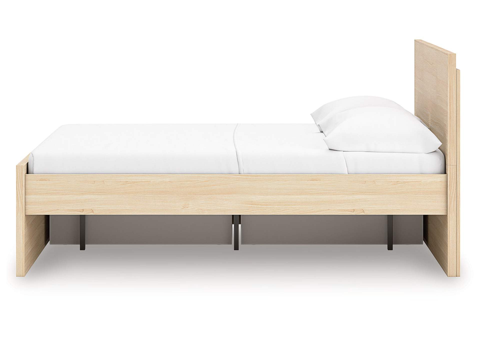 Onita Full Panel Platform Bed with 1 Side Storage image 9