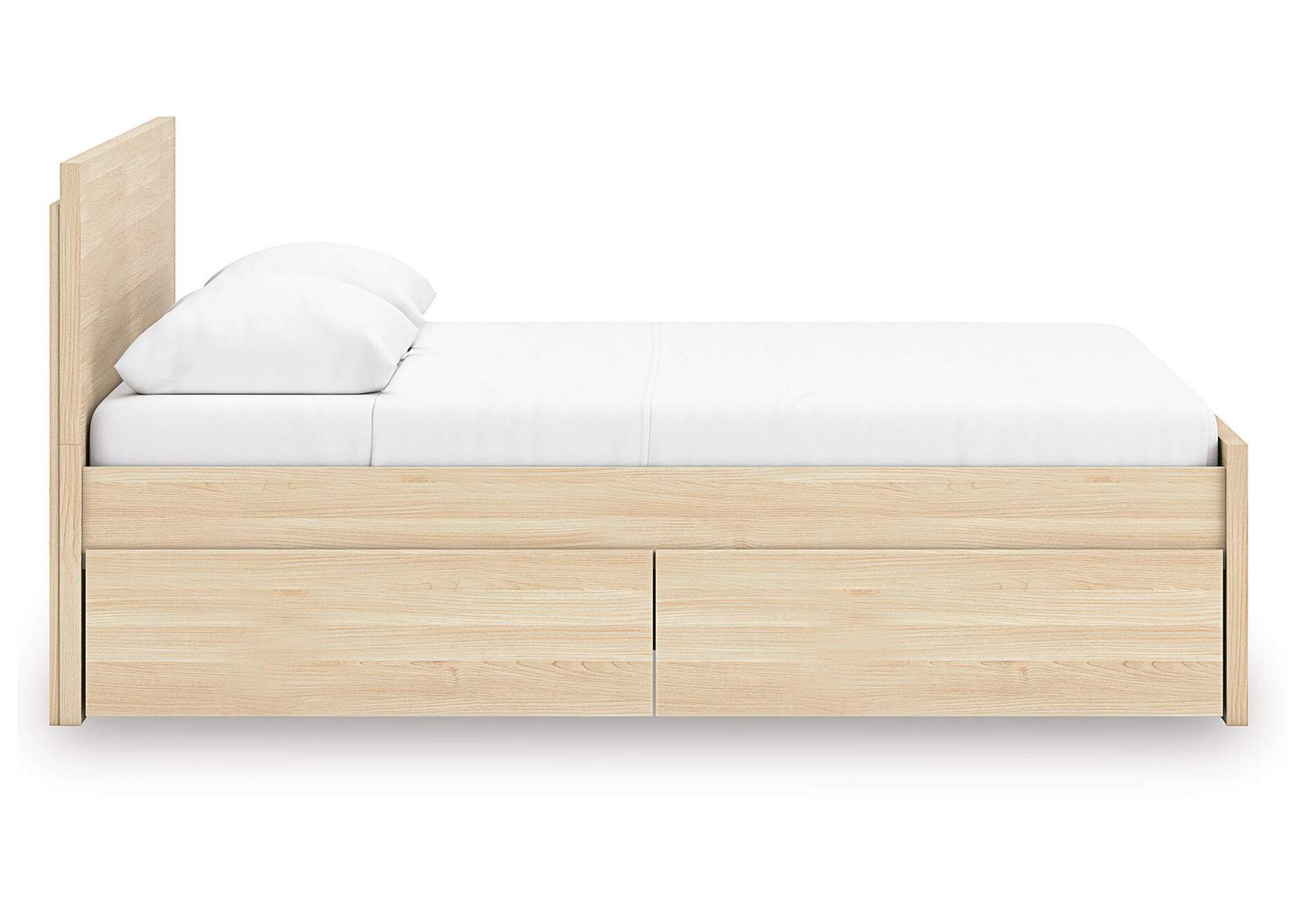 Onita Full Panel Platform Bed with 2 Side Storage image 11