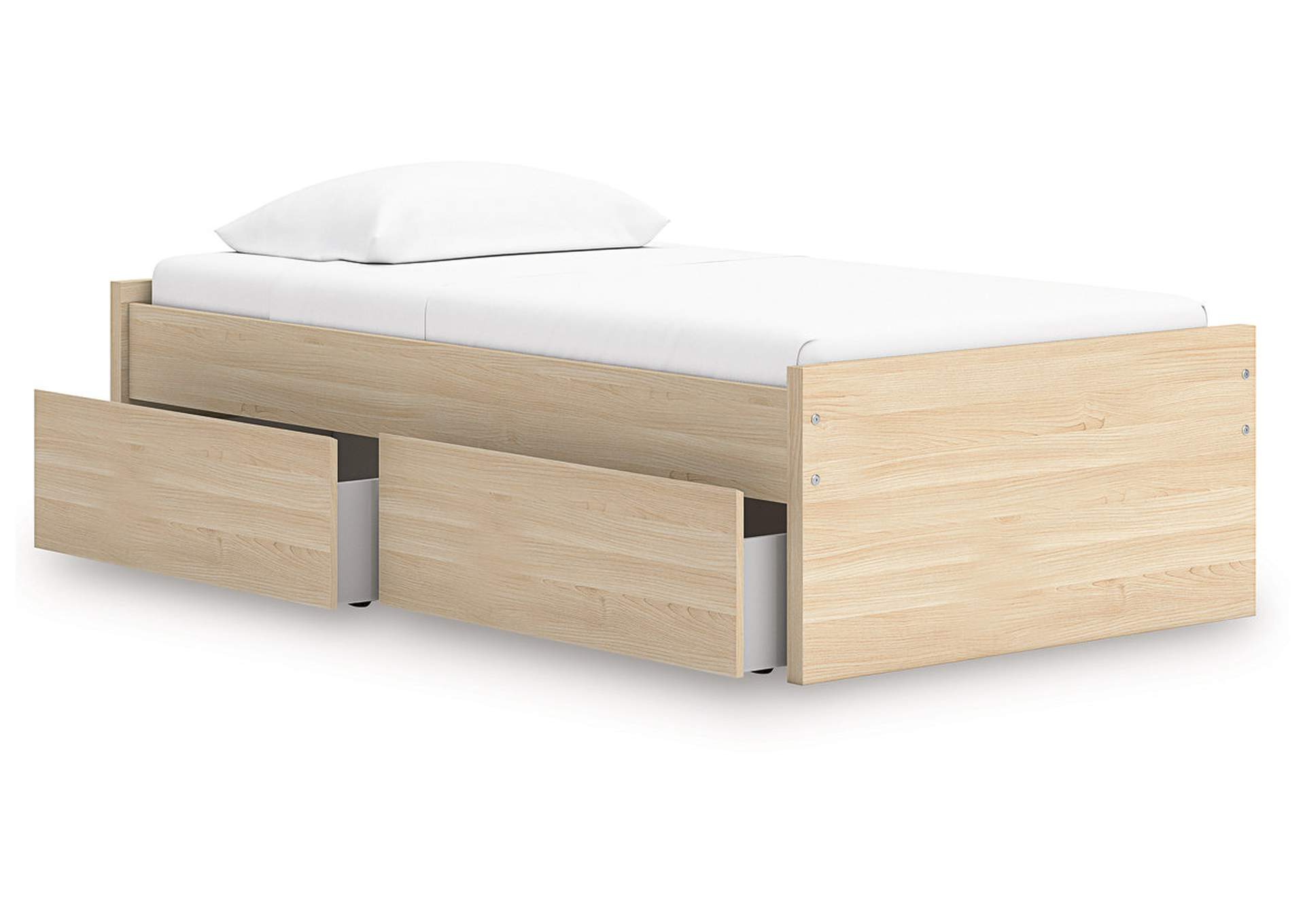 Onita Twin Platform Bed with 1 Side Storage image 3