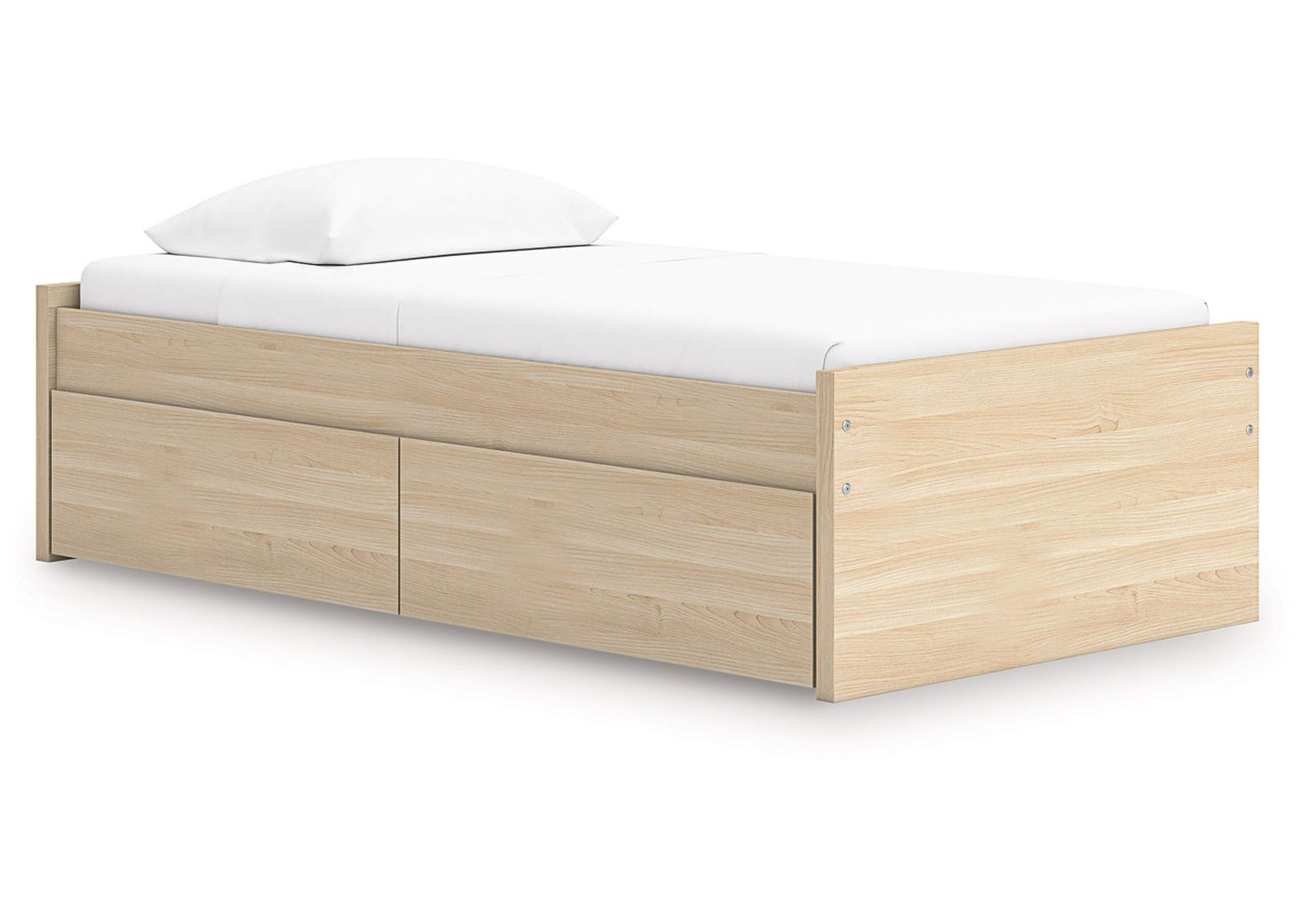 Onita Twin Platform Bed with 1 Side Storage image 1