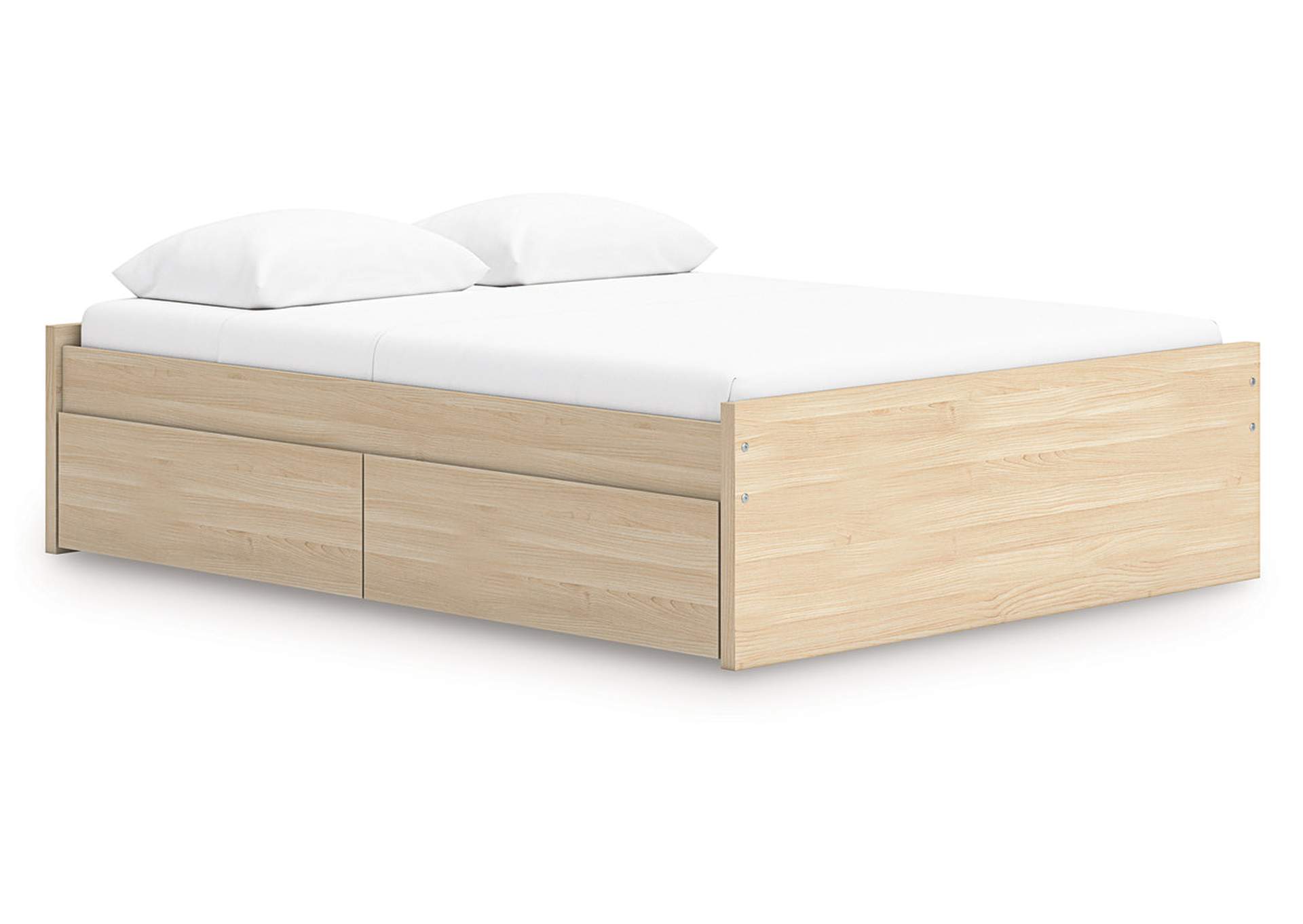 Onita Queen Platform Bed with 1 Side Storage image 1