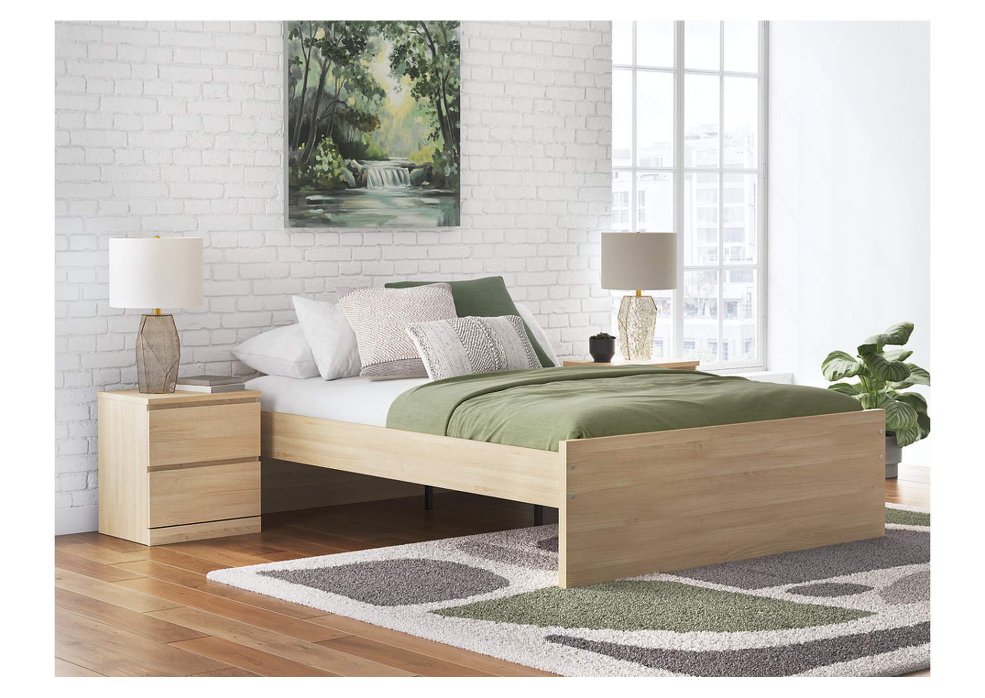 Onita Queen Platform Bed image 2
