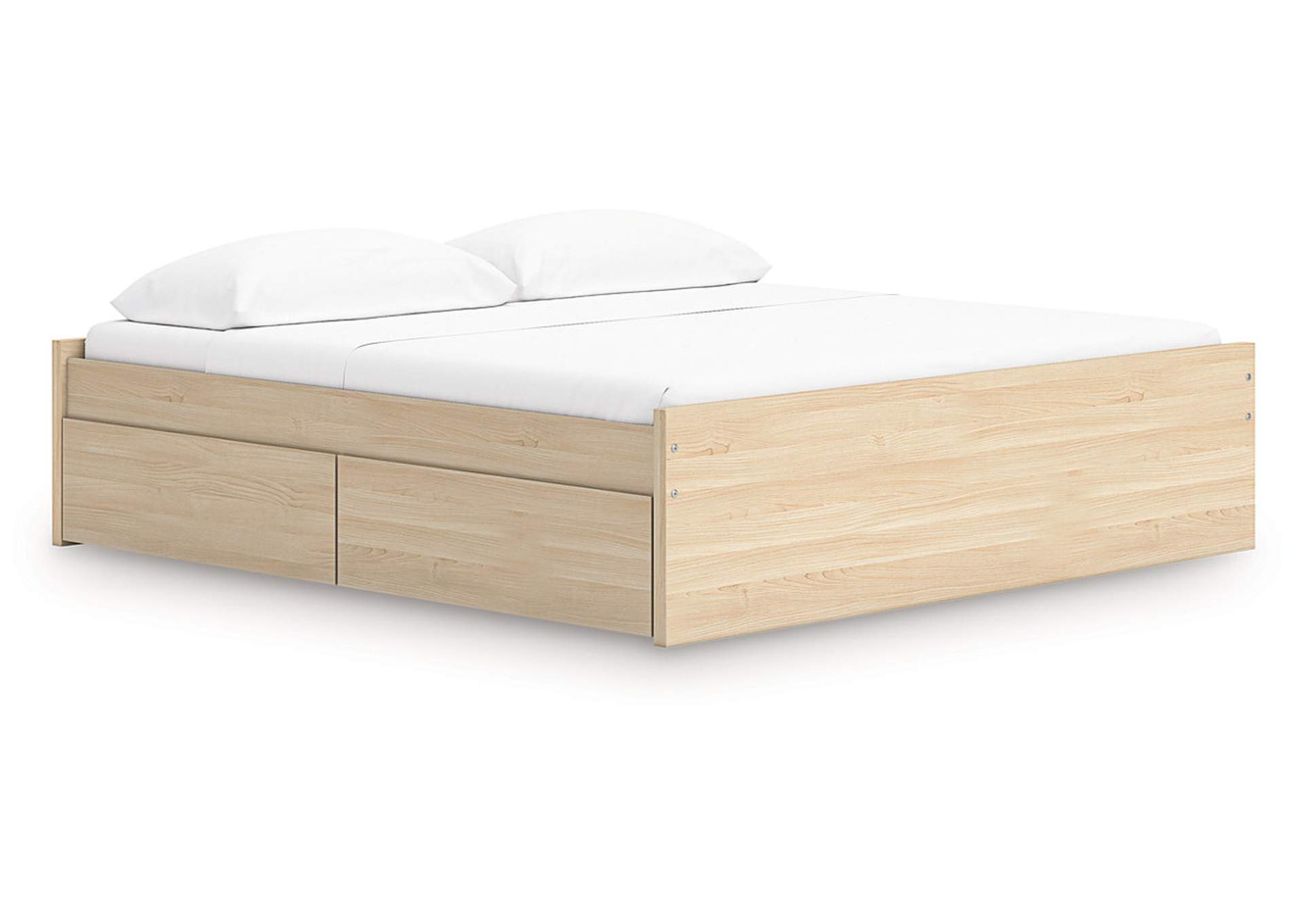 Onita King Platform Bed with 1 Side Storage image 1