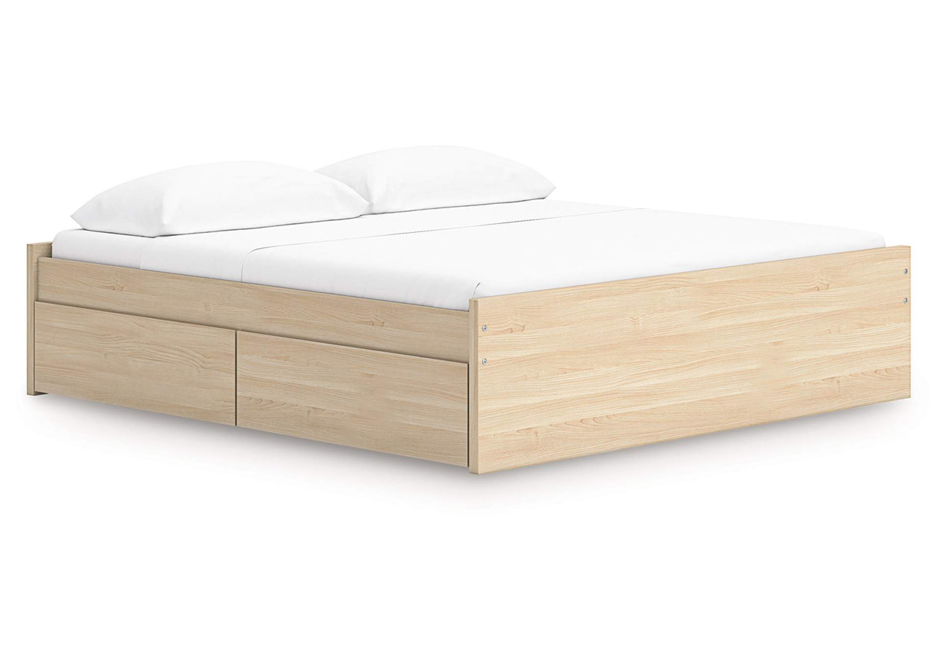 Onita King Platform Bed with 2 Side Storage image 1