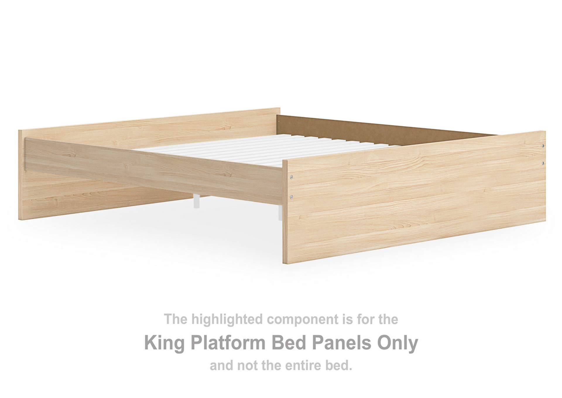 Onita King Platform Bed with 2 Side Storage image 5