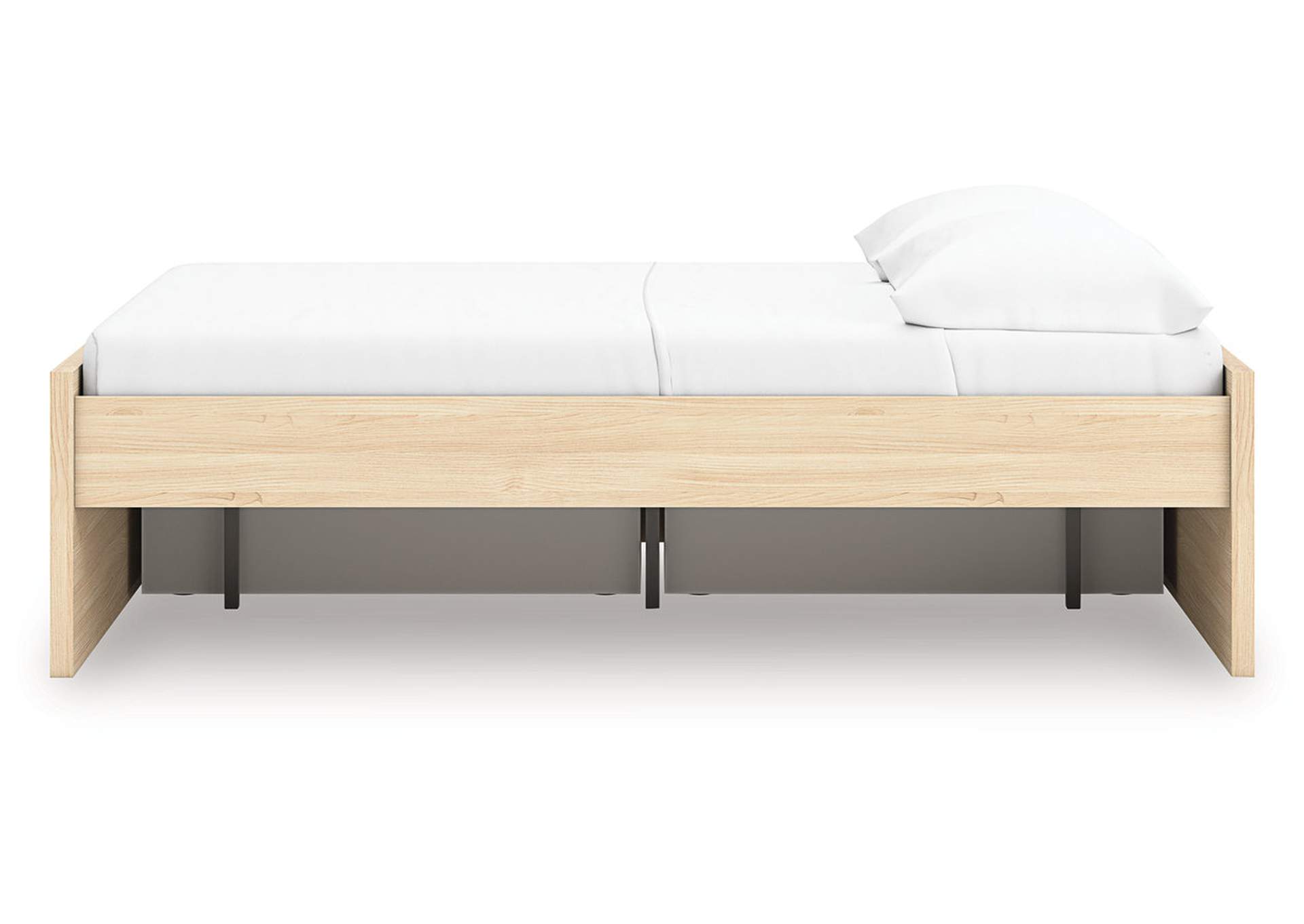 Onita Full Platform Bed with 1 Side Storage image 9