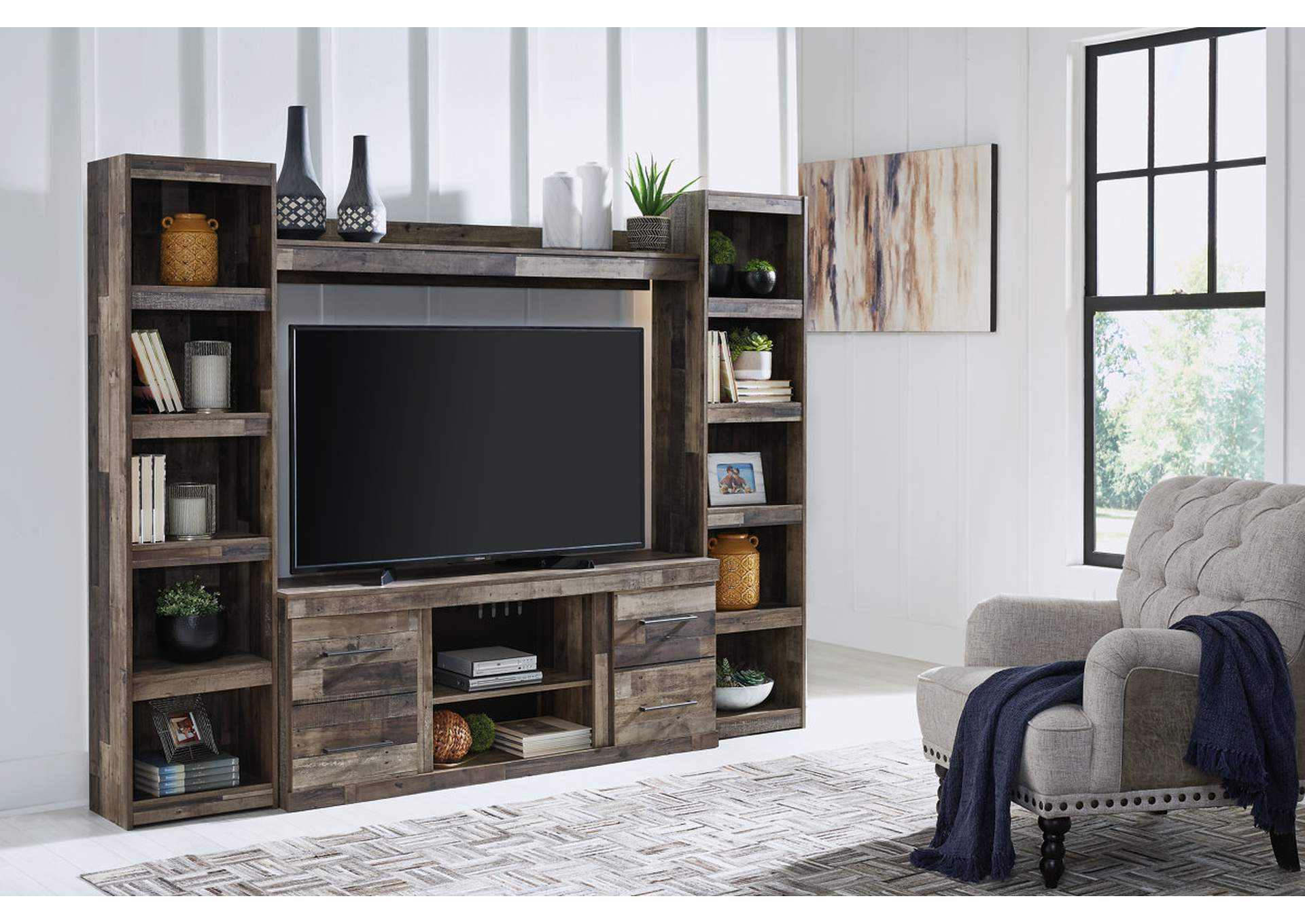 Derekson 4-Piece Entertainment Center image 2