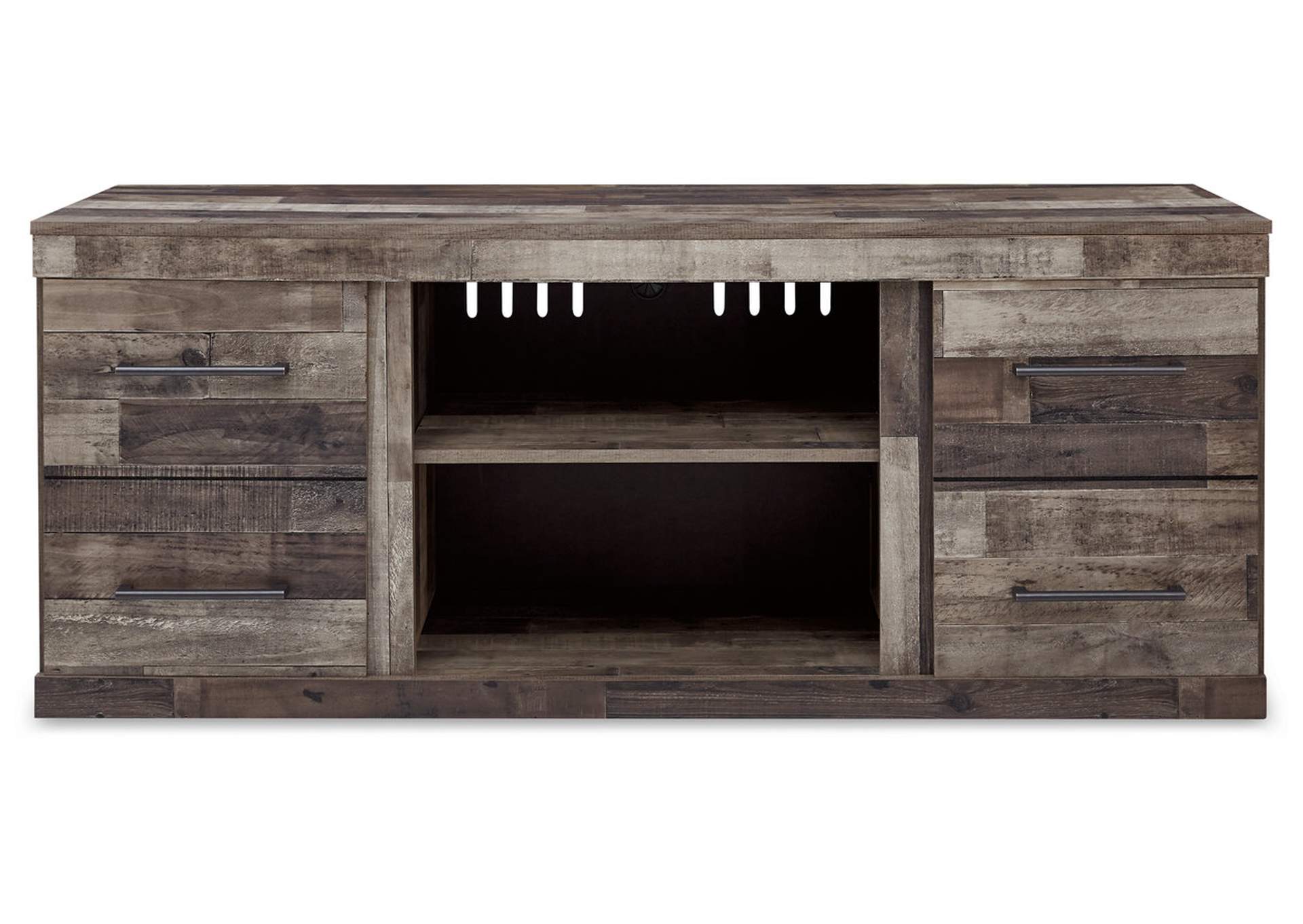 Derekson 4-Piece Entertainment Center with Electric Fireplace image 6