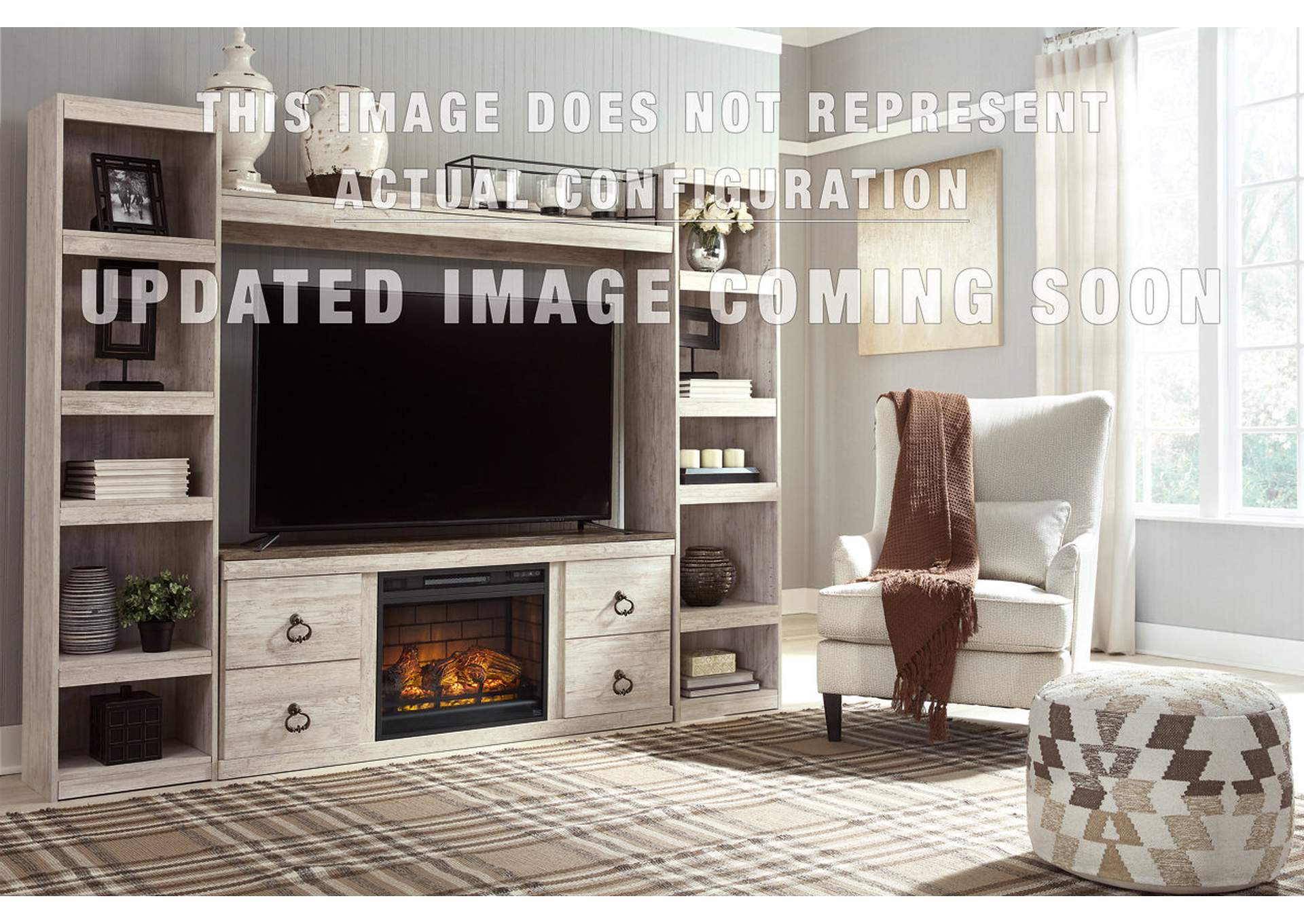 Willowton 4-Piece Entertainment Center image 1
