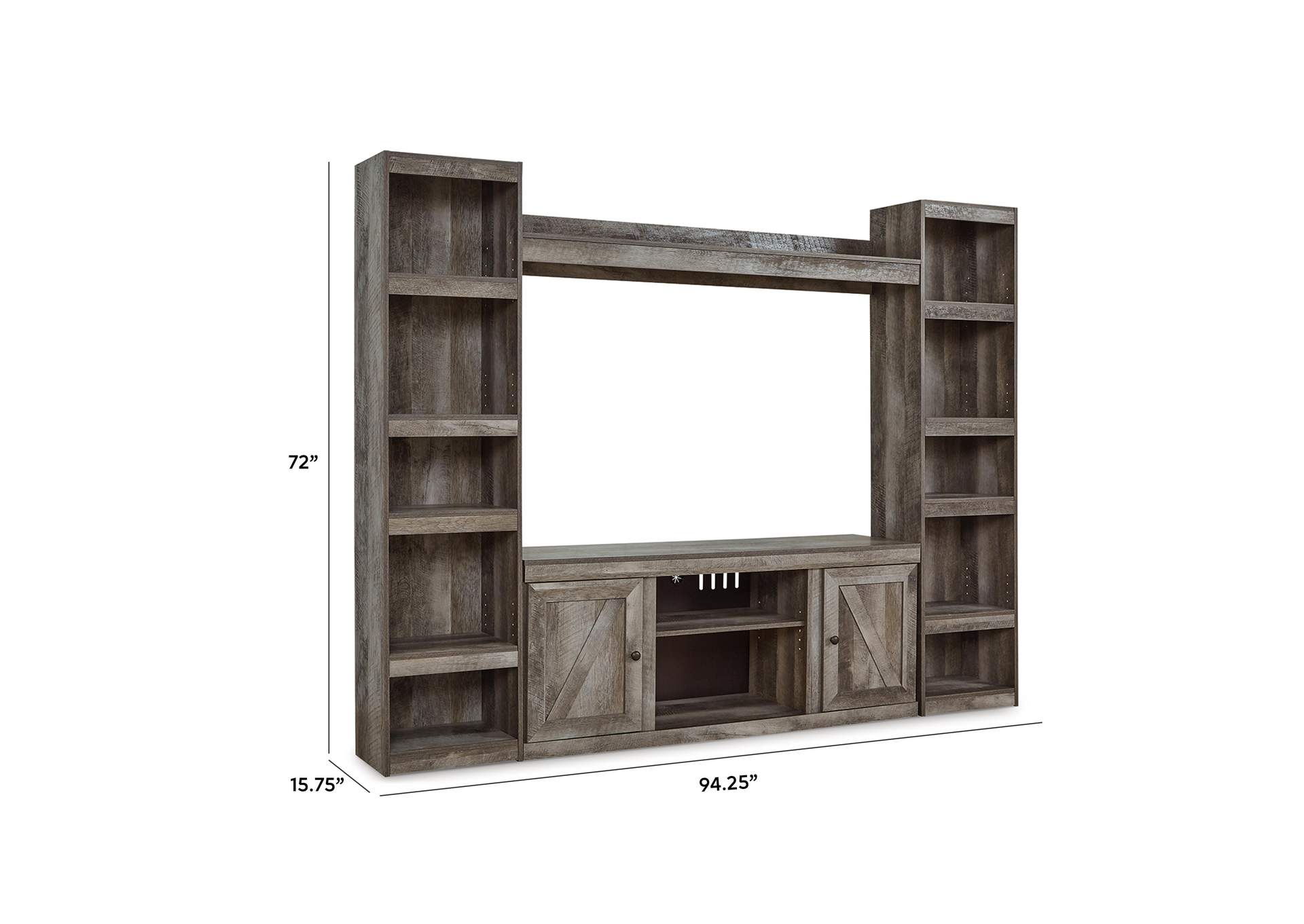 Wynnlow 4-Piece Entertainment Center image 4