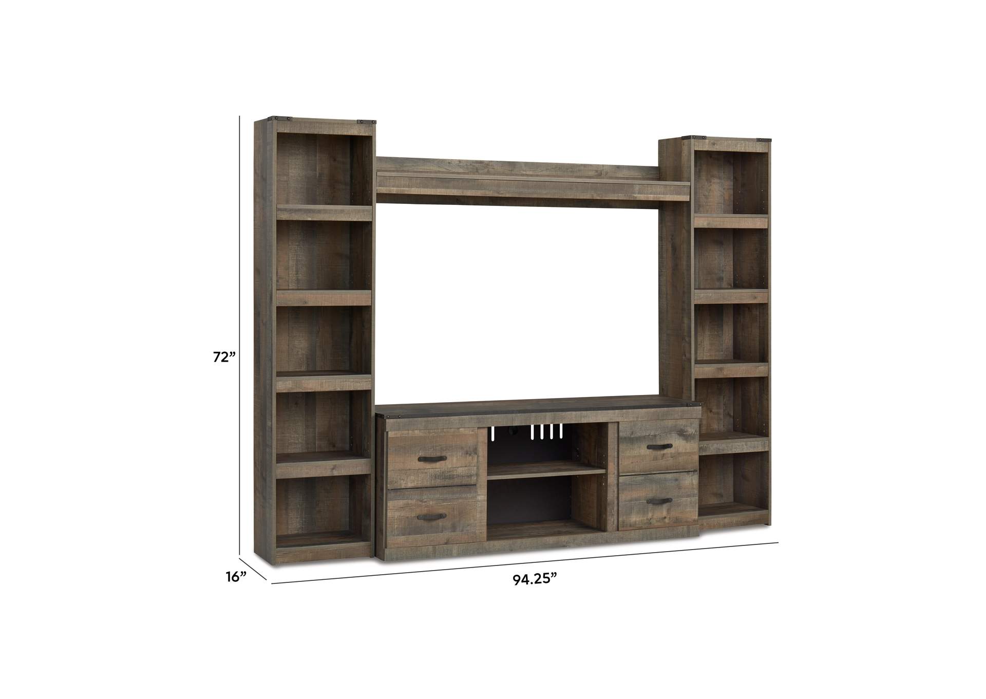 Trinell 4-Piece Entertainment Center image 7