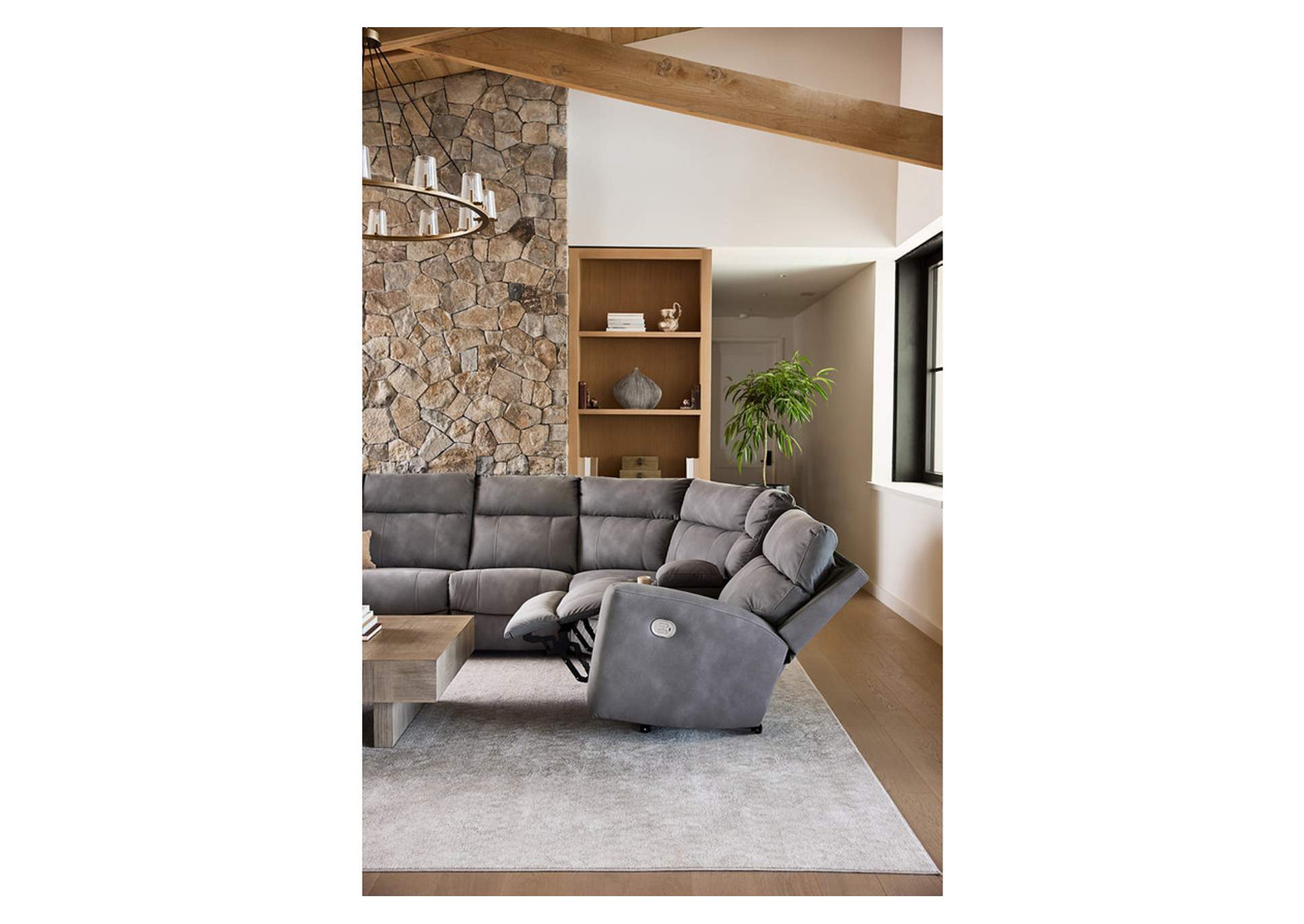 Next-Gen DuraPella 6-Piece Power Reclining Sectional image 8