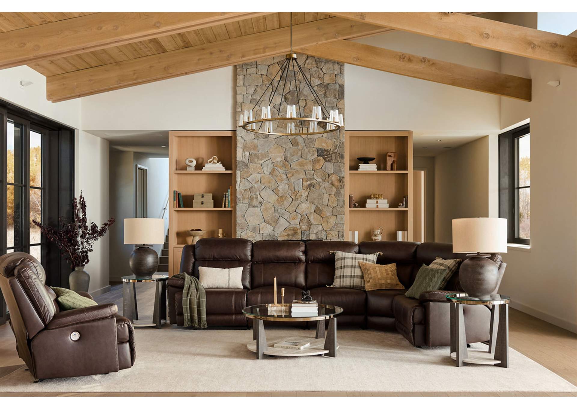 VonKurt 5-Piece Power Reclining Sectional image 3