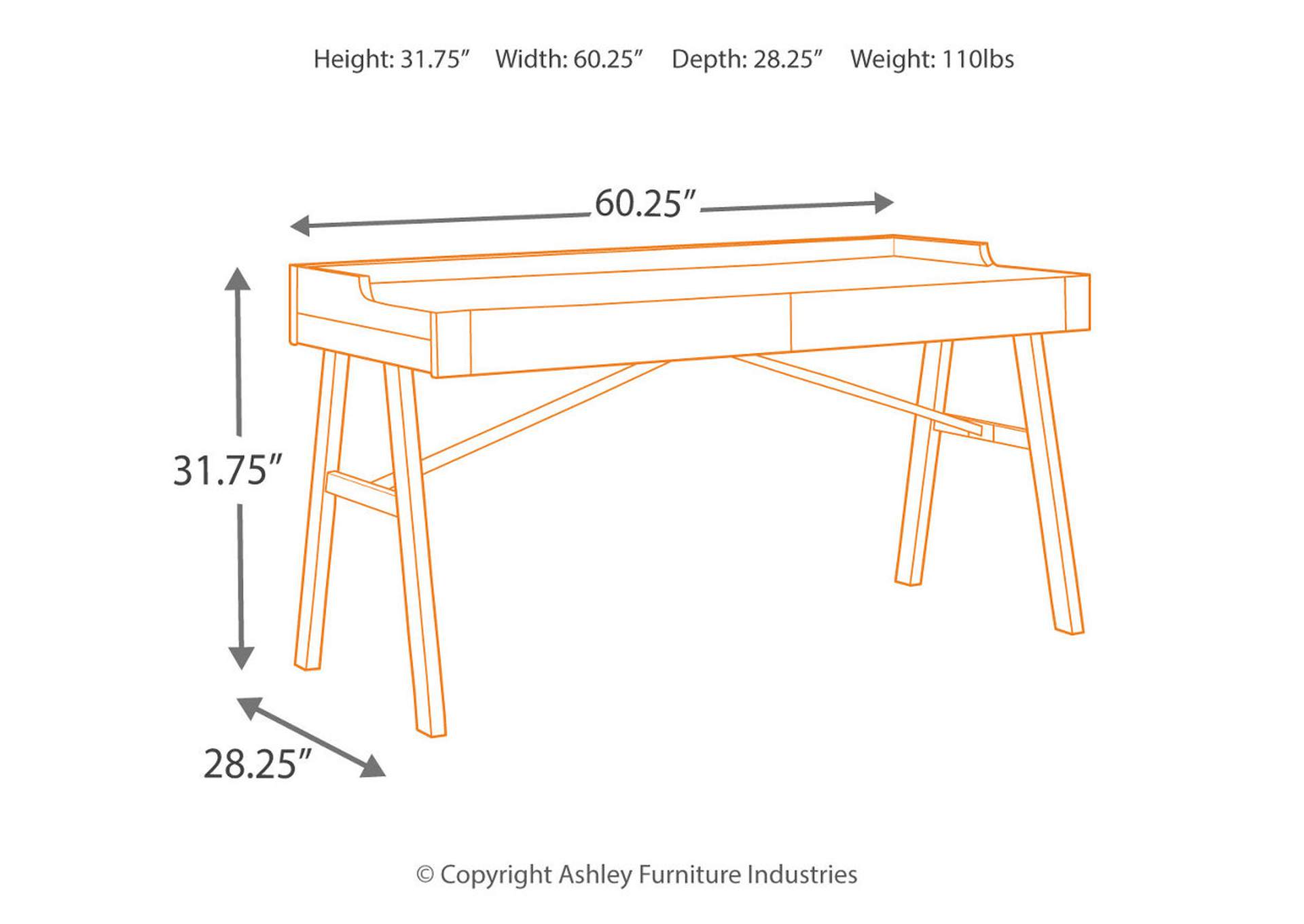 Raventown Home Office Desk