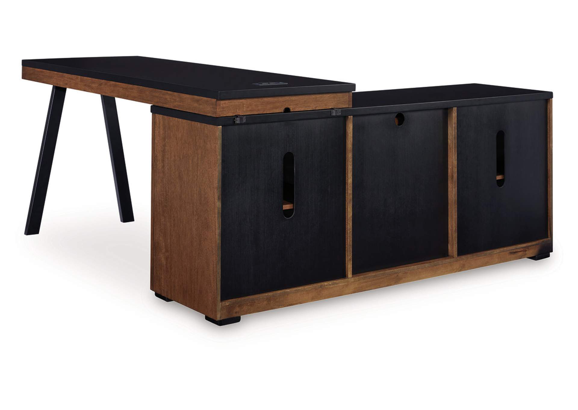 Kallari Credenza with Desk Return image 6