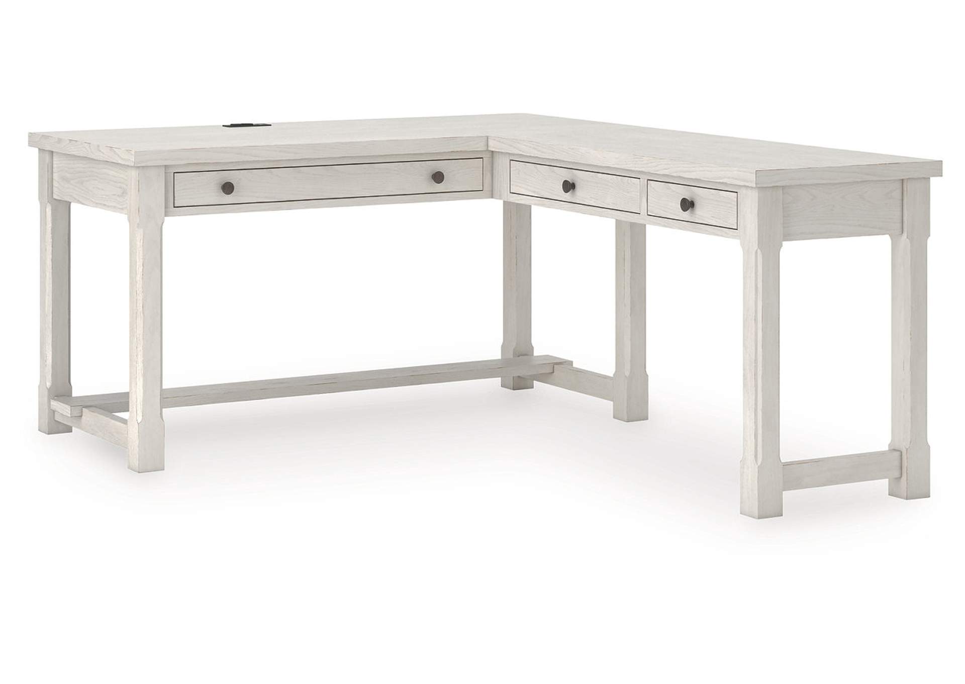 Robbinsdale L-Shaped Home Office Desk image 3