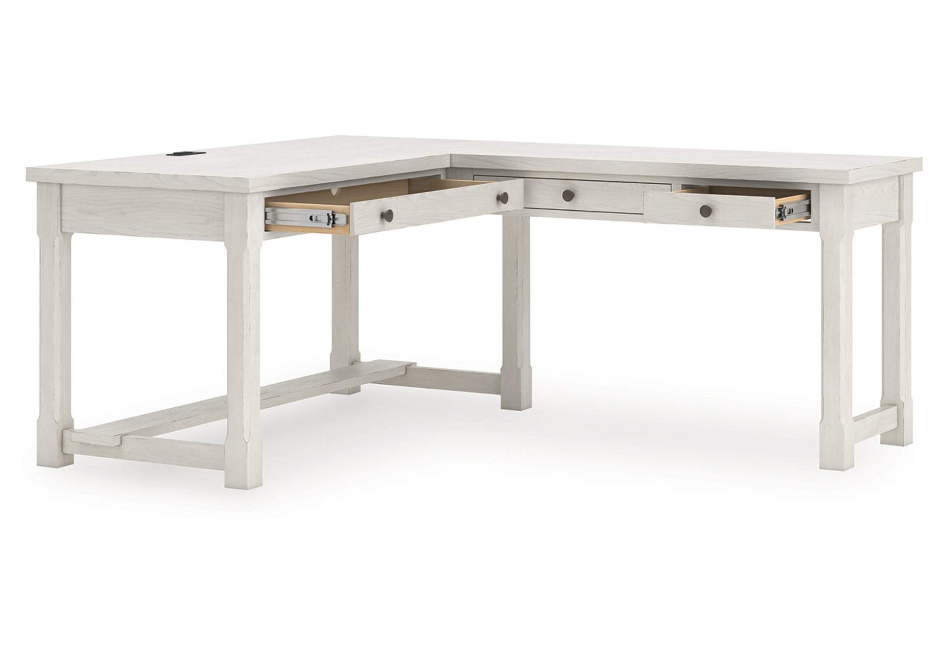 Robbinsdale L-Shaped Home Office Desk image 4