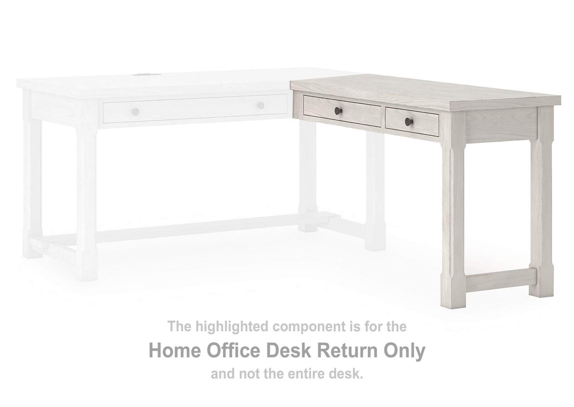 Robbinsdale L-Shaped Home Office Desk image 12