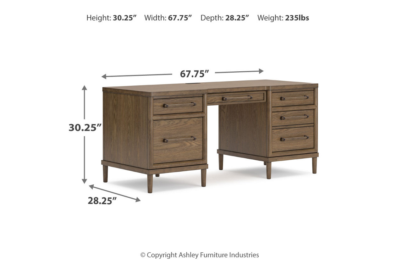 Roanhowe Home Office Desk and Storage
