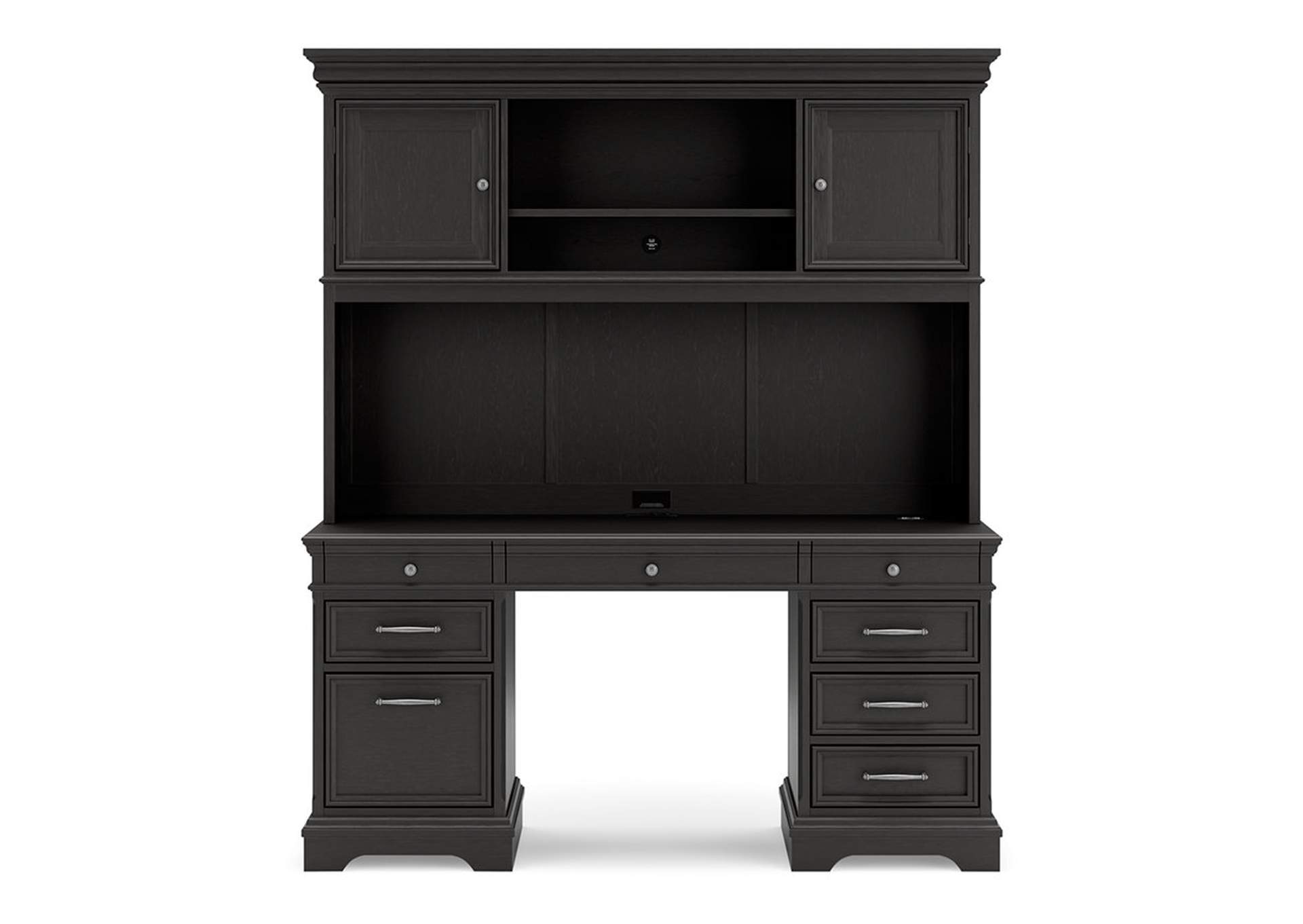 Beckincreek Home Office Credenza with Hutch image 6