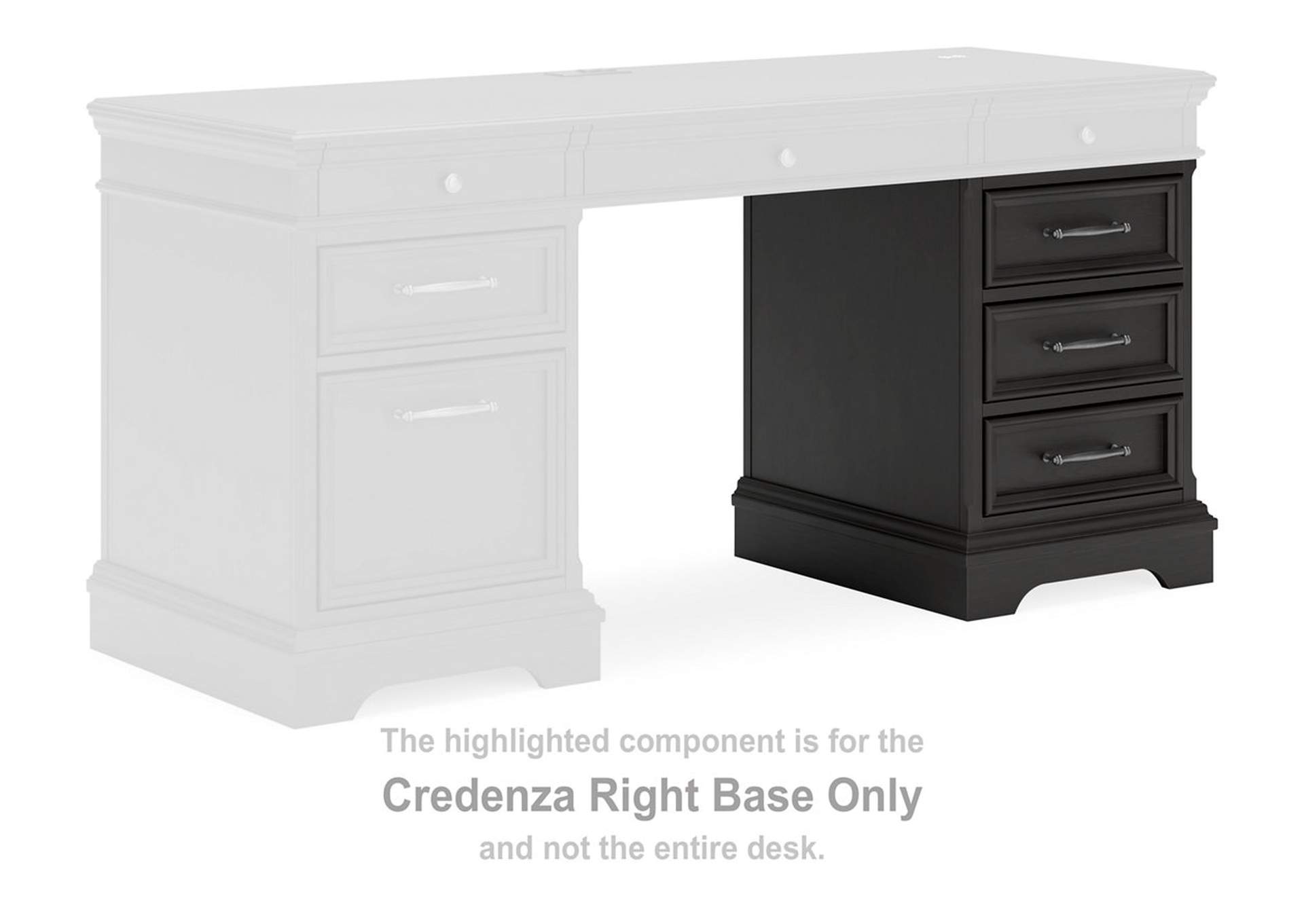 Beckincreek Home Office Credenza with Hutch image 12