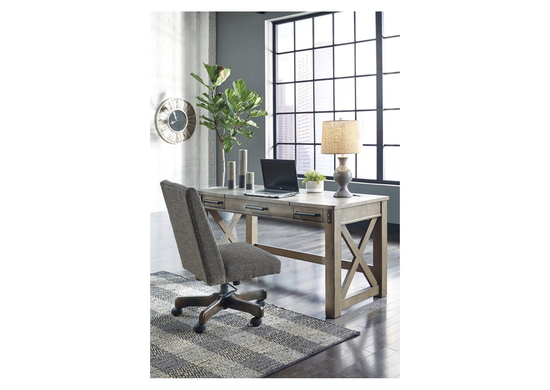 Aldwin Home Office Lift Top Desk