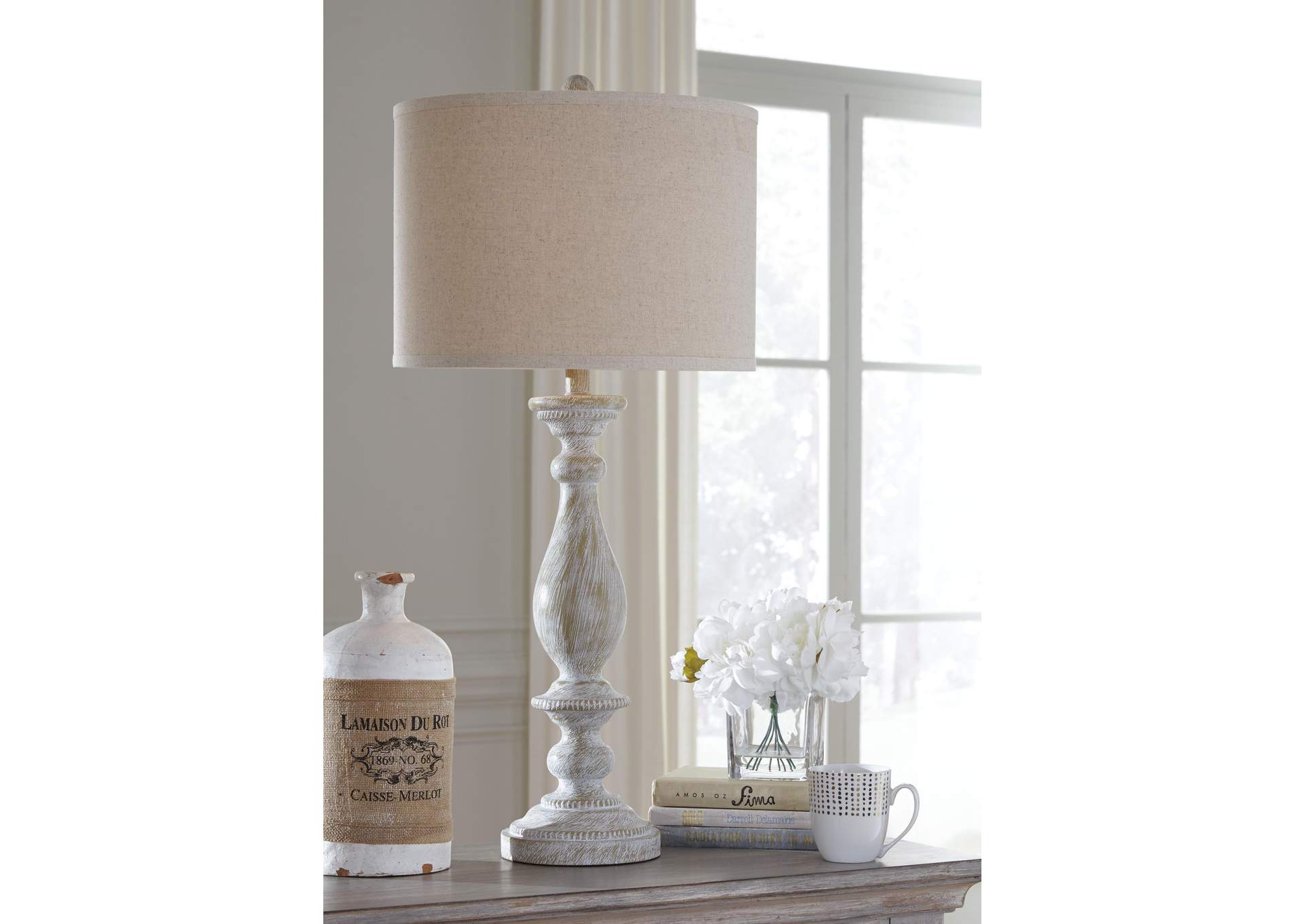Bernadate 3-Piece Floor Lamp with 2 Table Lamps Set image 5