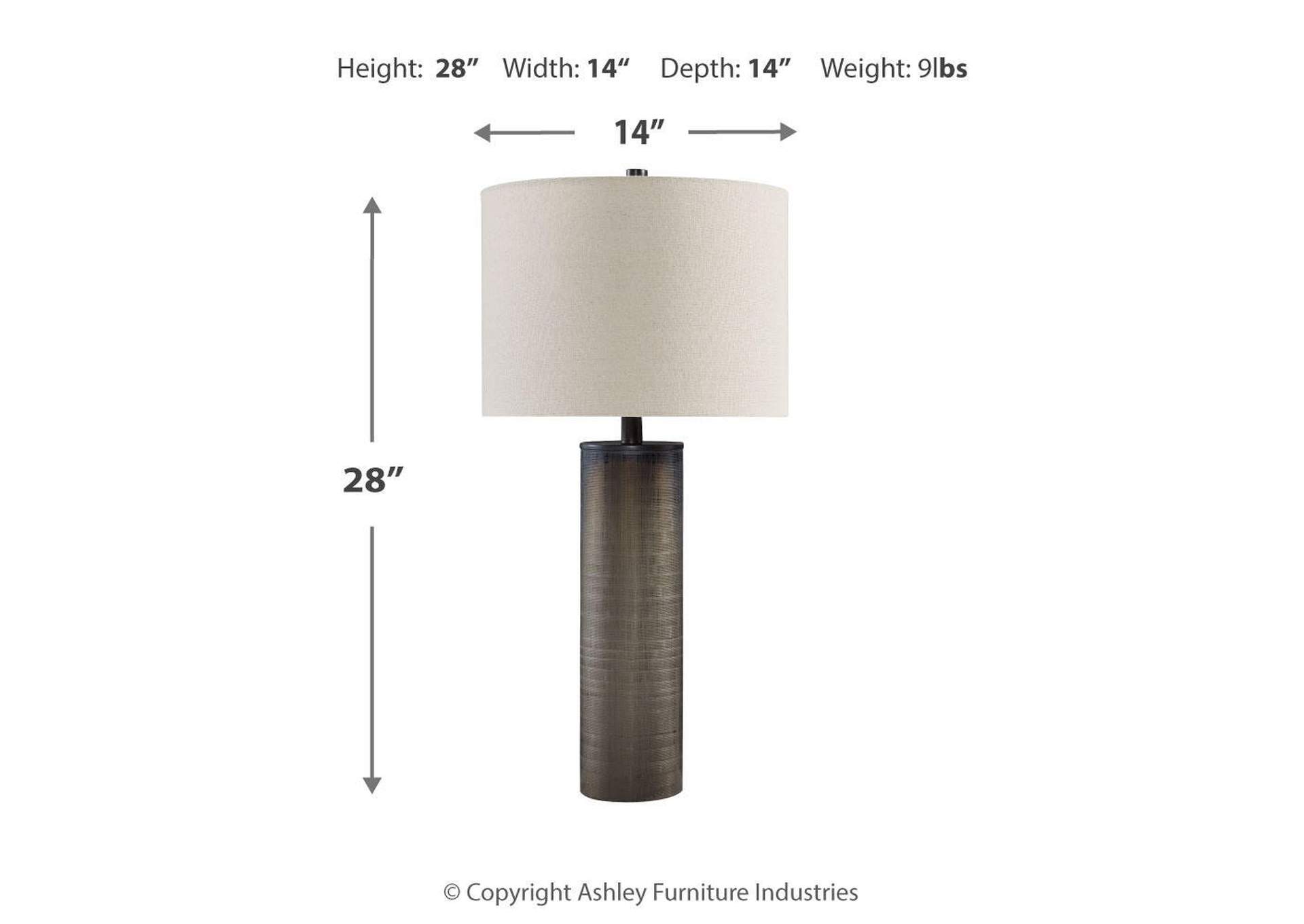 Dingerly 2-Piece Table Lamp Set image 4