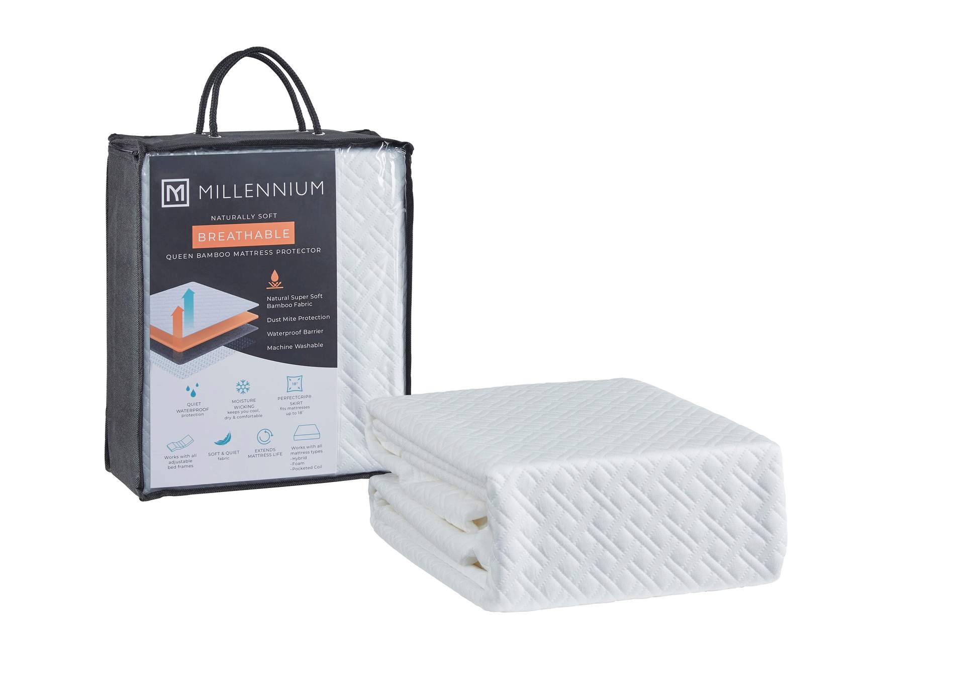 Basic Protector Twin Mattress Protector image 1