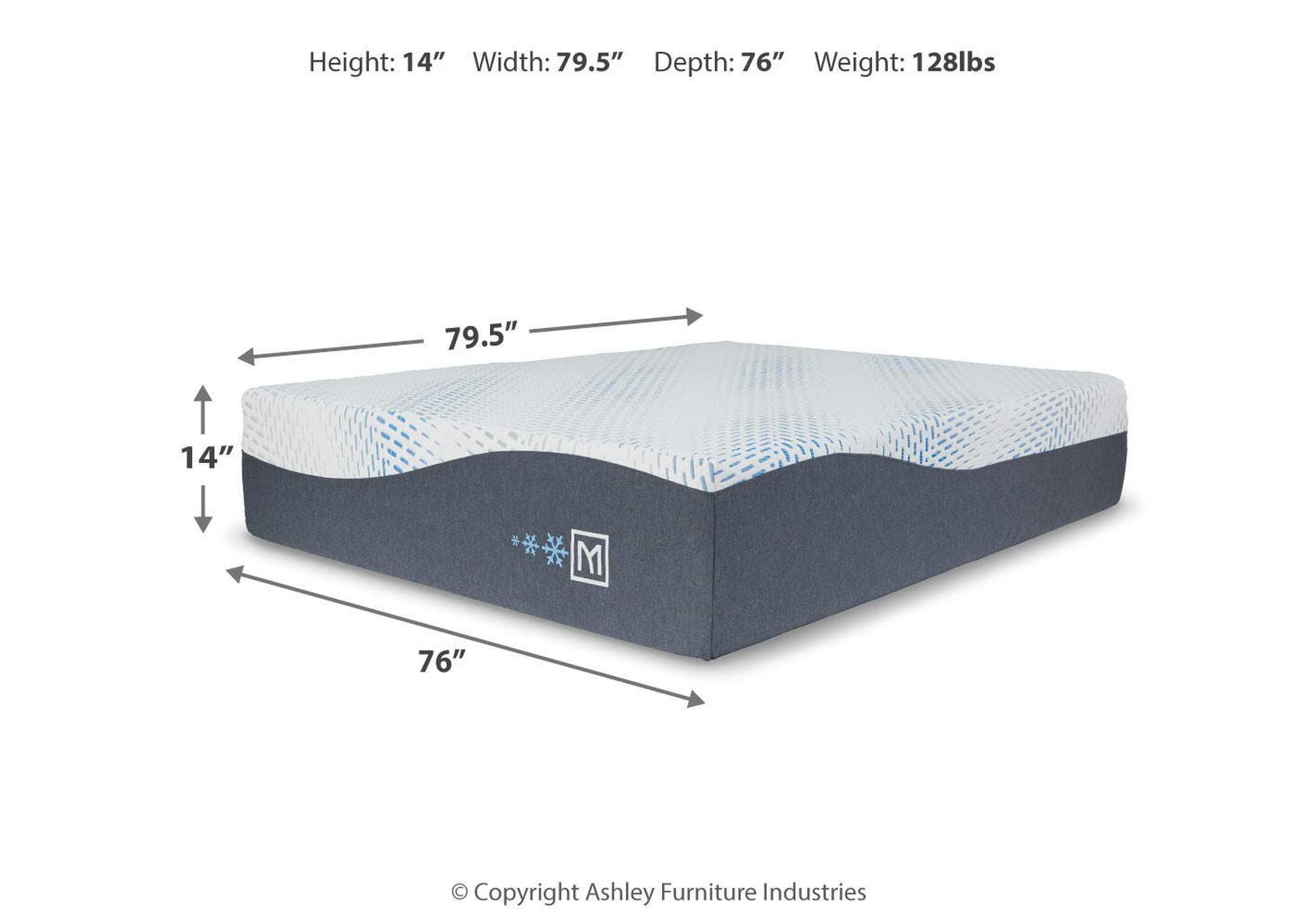 Millennium Luxury Gel Memory Foam King Mattress image 2