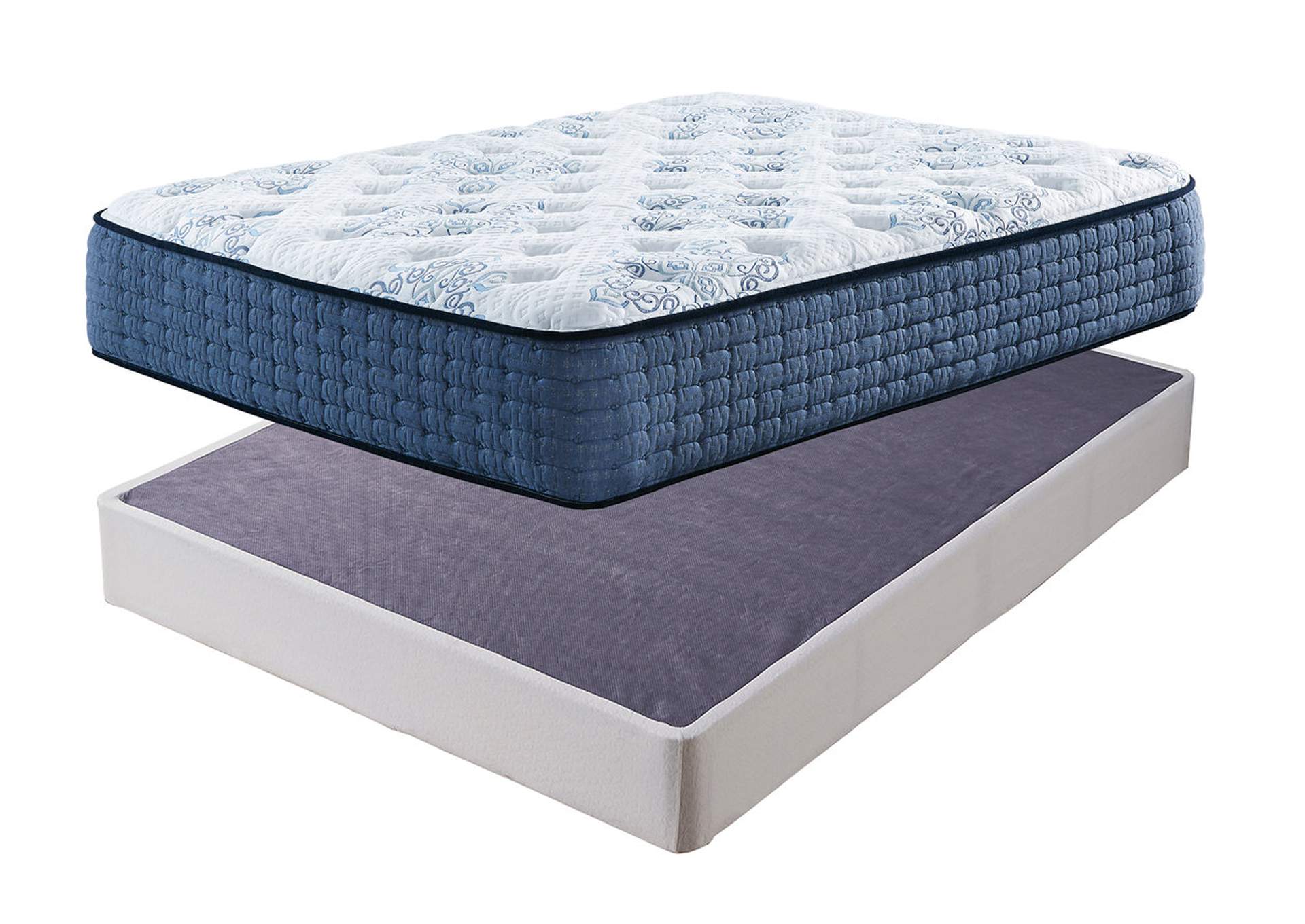 Mt Dana Plush Mattress with Foundation