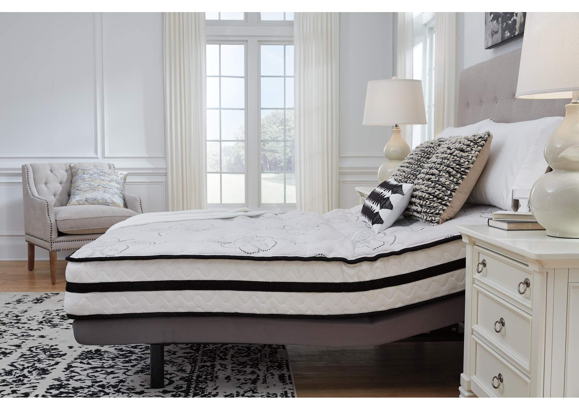 Chime 10 Inch Hybrid Mattress with Adjustable Base image 6
