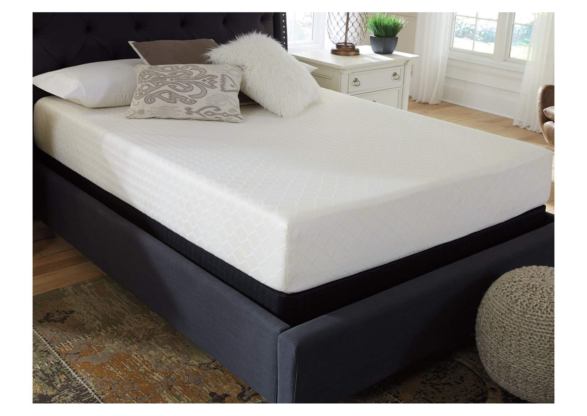 10 Inch Chime Memory Foam California King Mattress in a Box