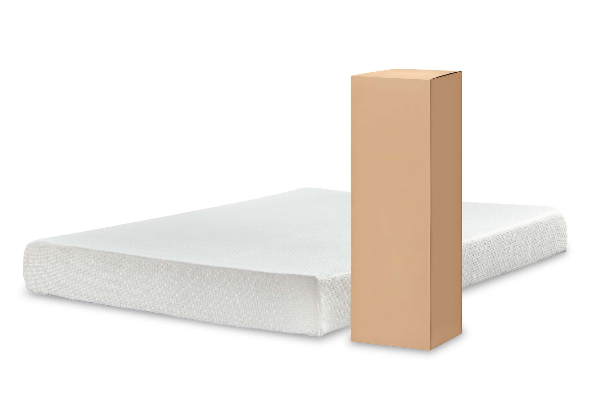Shawburn Full Platform Bed with Chime 8 Inch Medium Memory Foam Mattress image 4