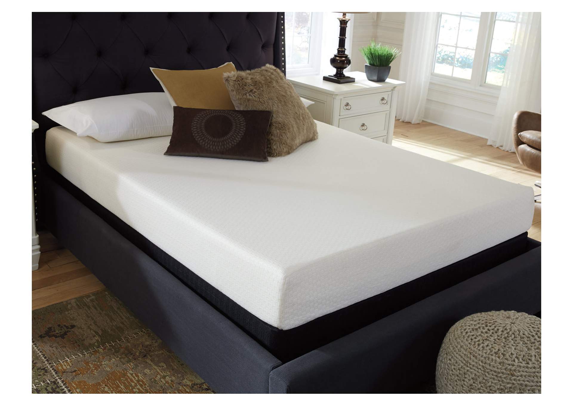 Chime 8 Inch Memory Foam King Mattress in a Box