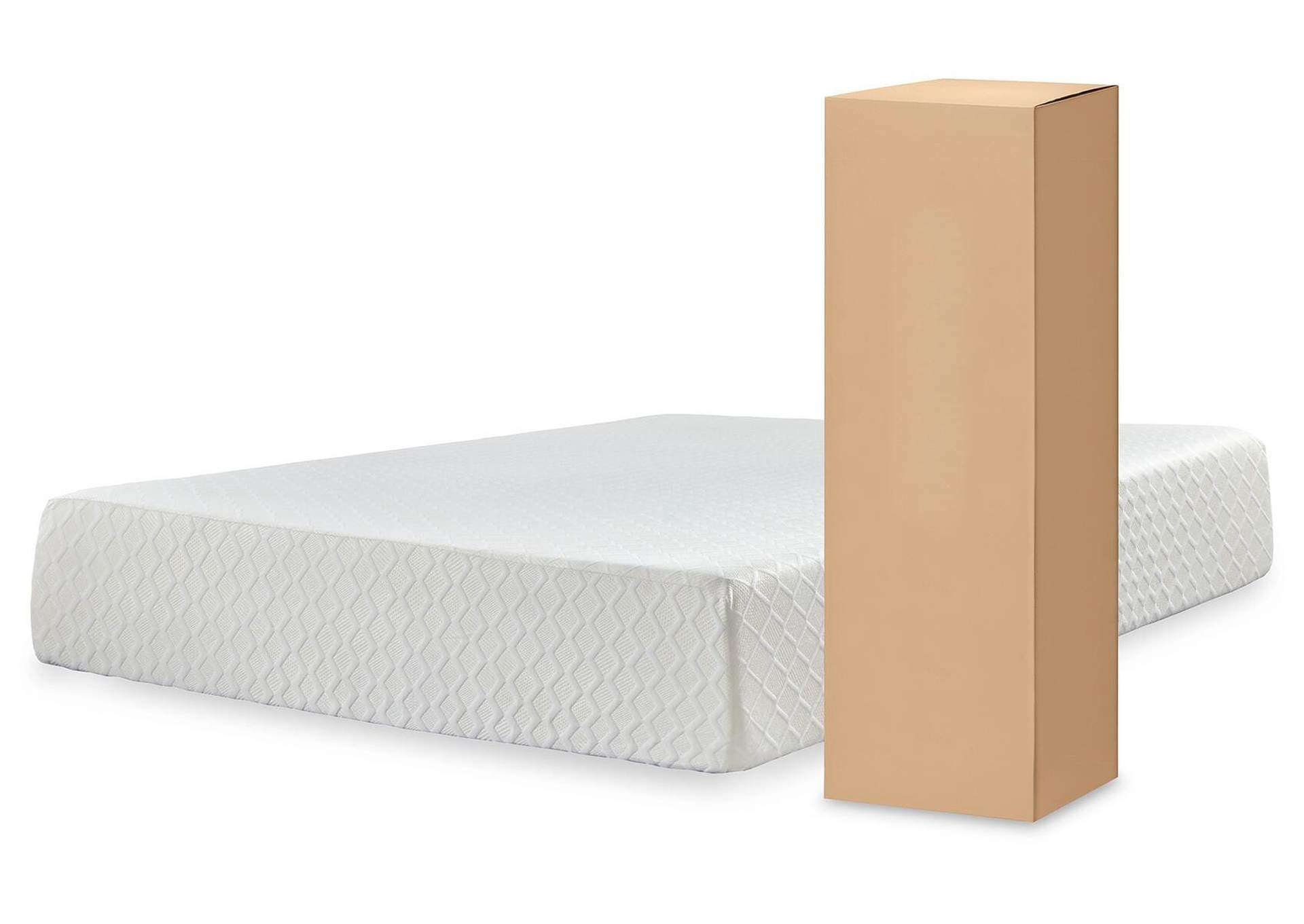 Calverson Full Platform Bed with Chime 12 Inch Plush Memory Foam Mattress image 4